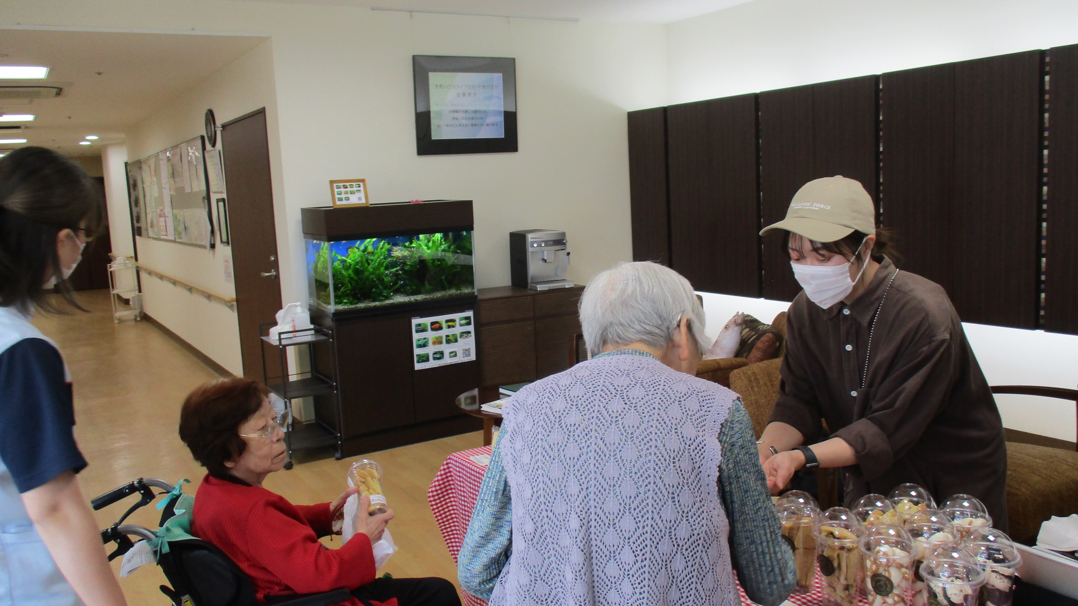 シフォンケーキ屋さんの販売会
