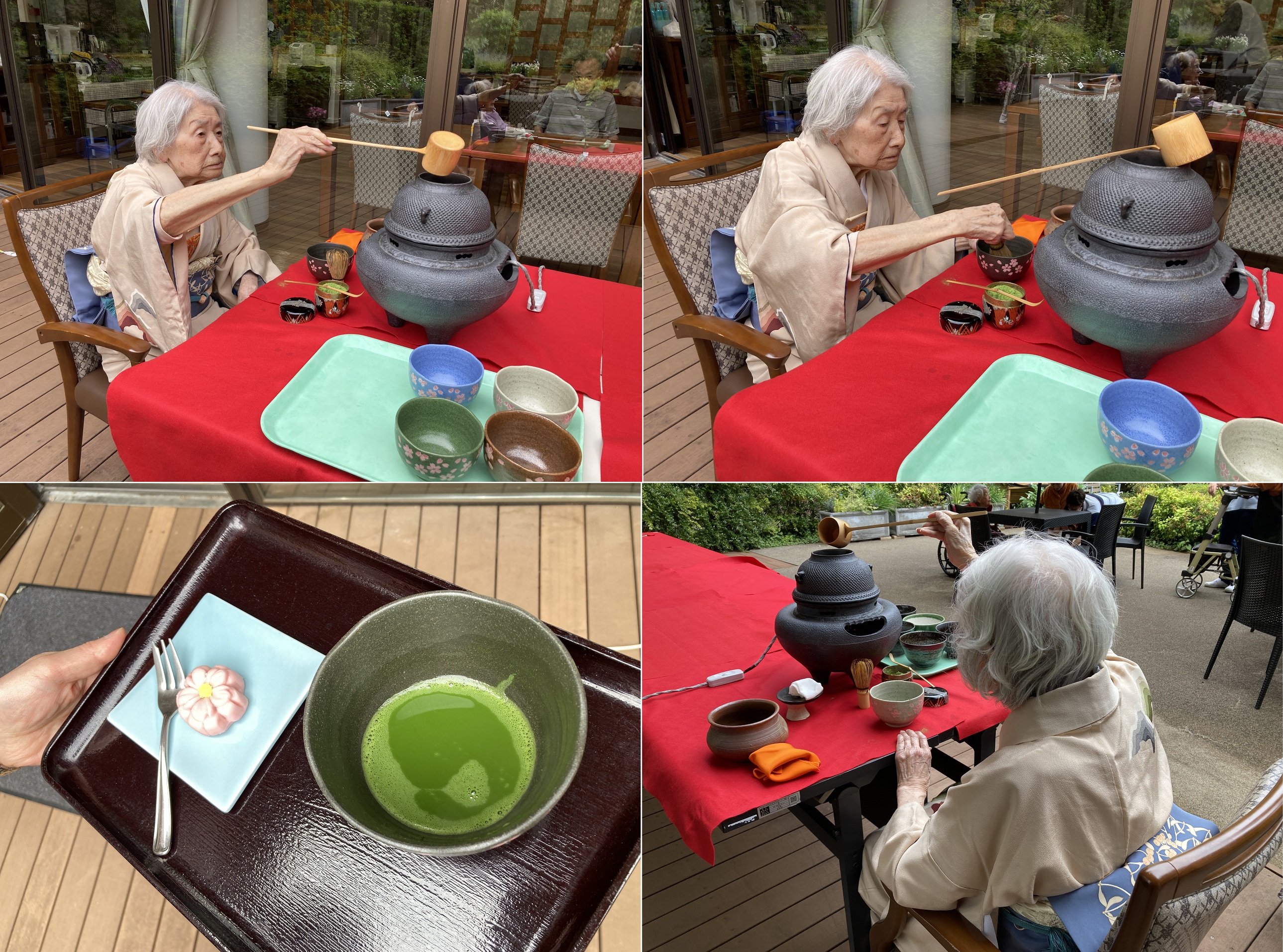 新緑のお茶会