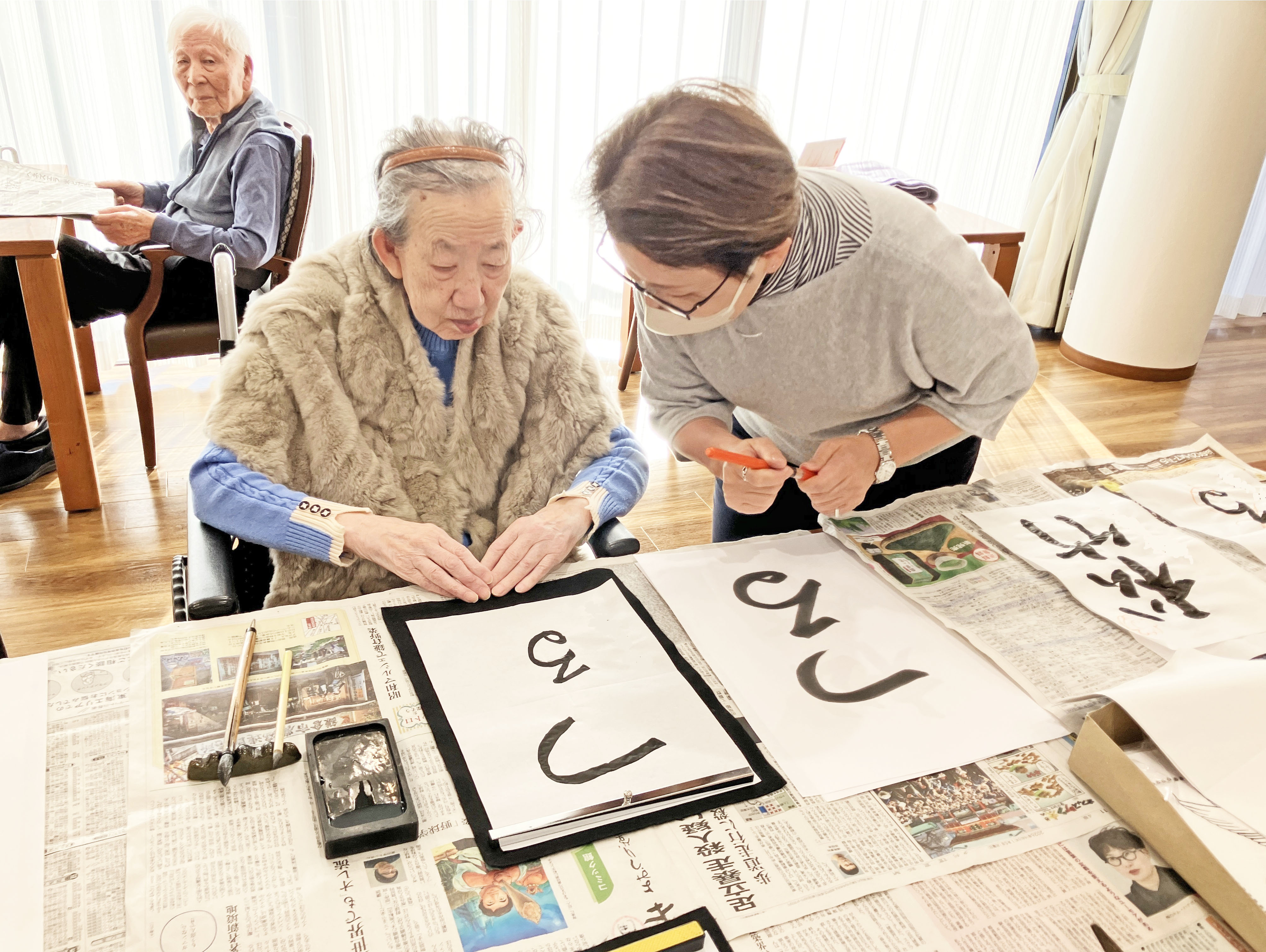 2026年最初の書道サークル