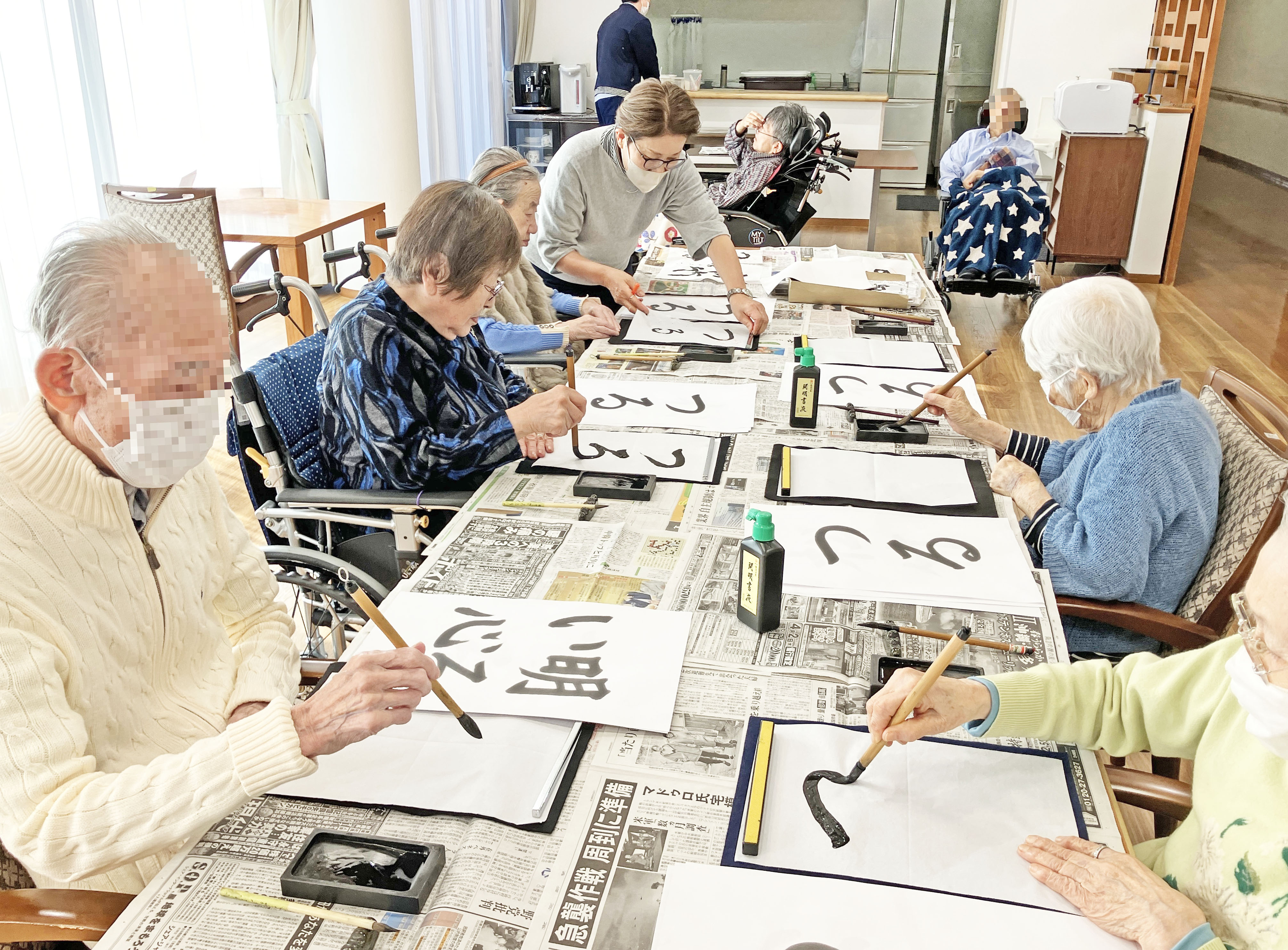 2026年最初の書道サークル