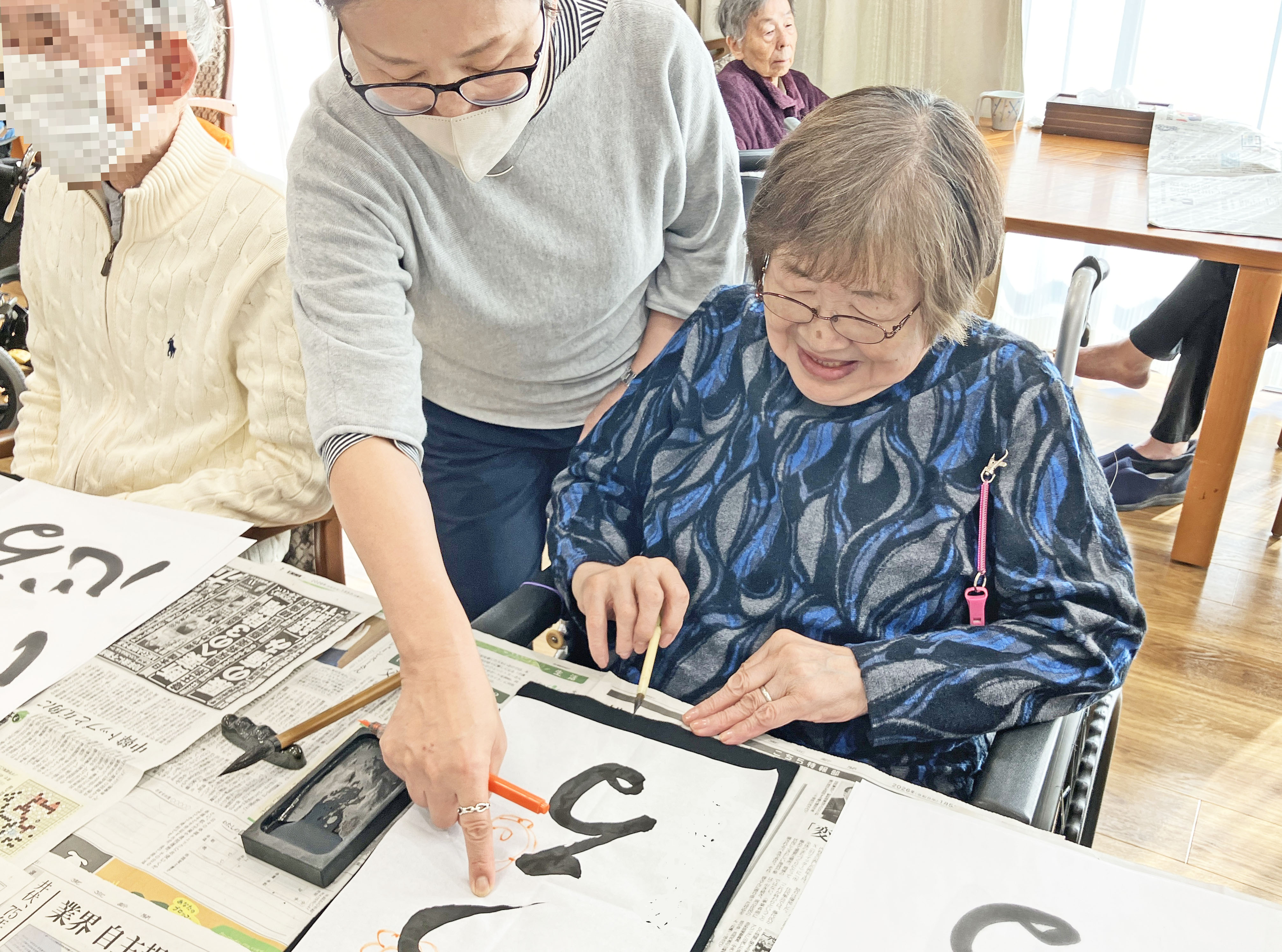 2026年最初の書道サークル