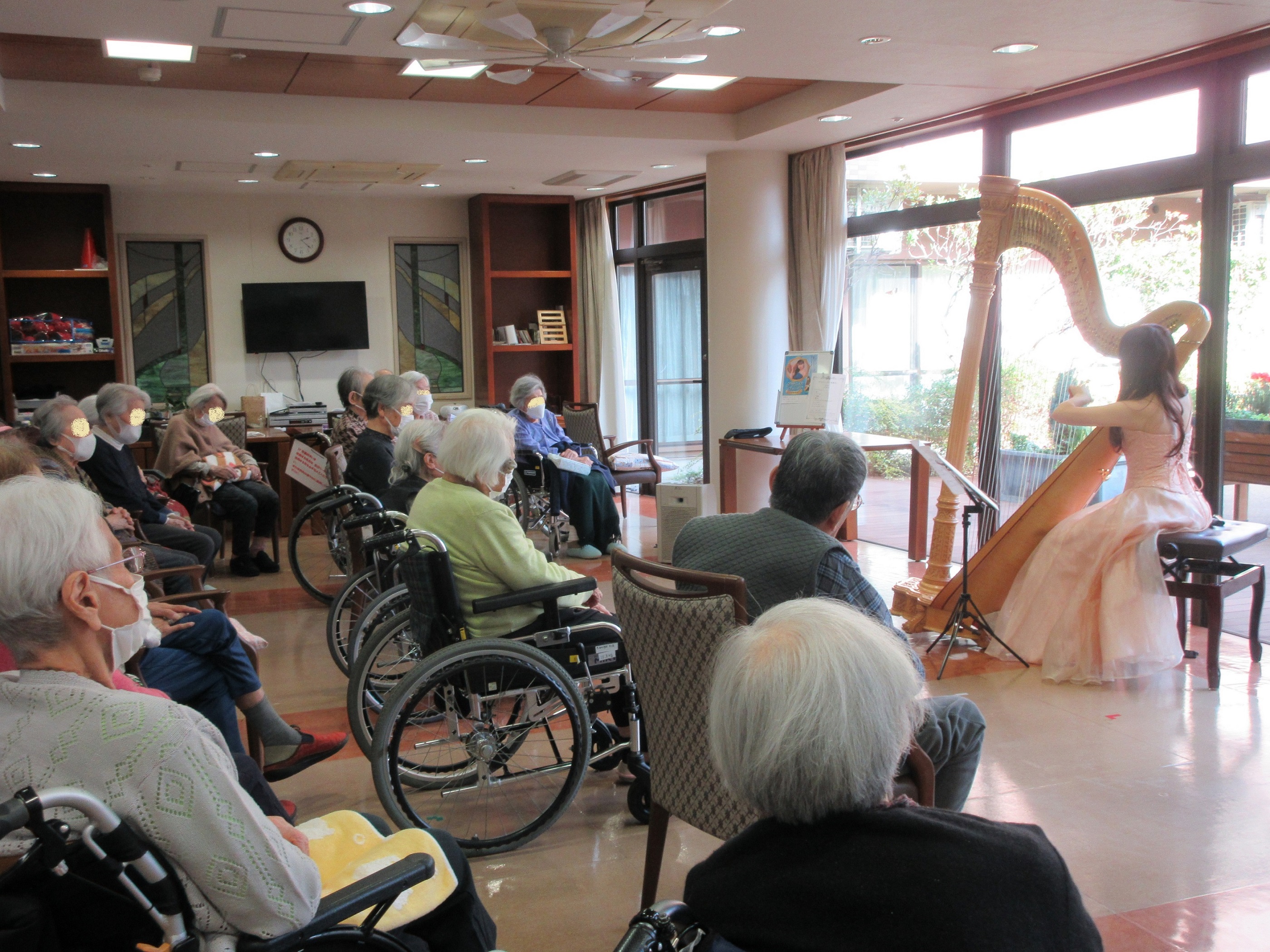 グランドハープ演奏会