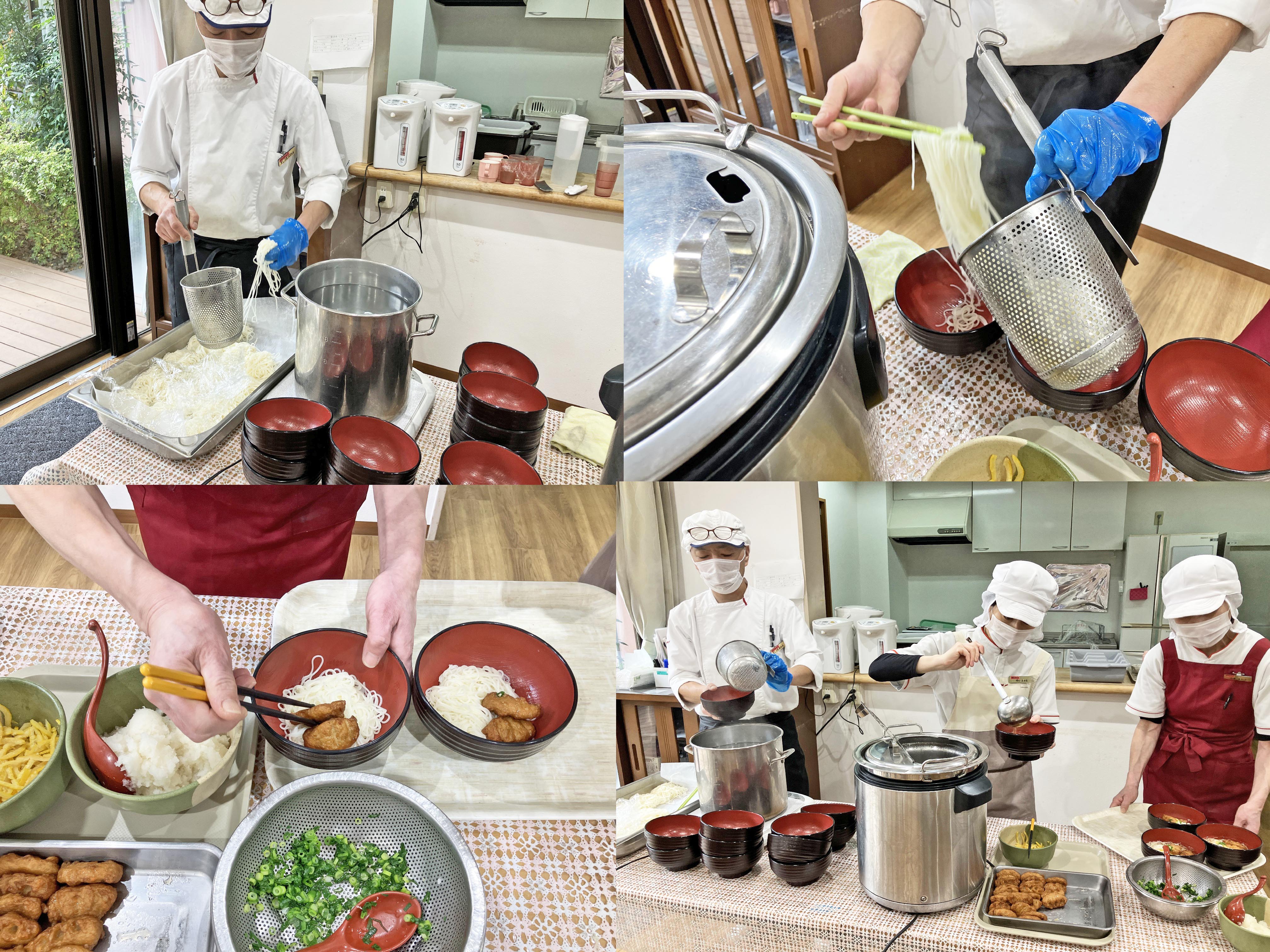 ミニライブキッチン～ゆずおろしうどん～