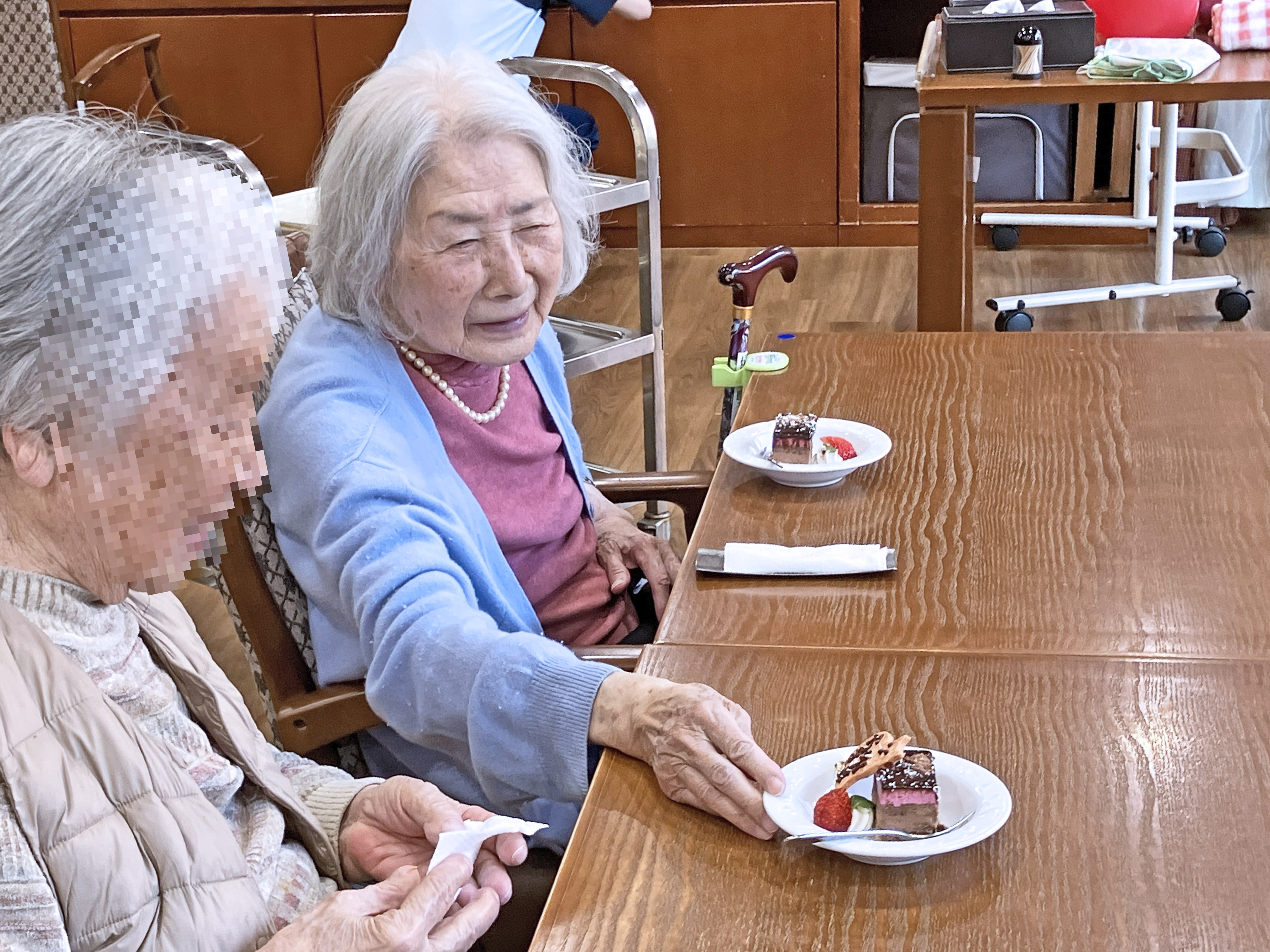 お誕生日ケーキとお誕生日会