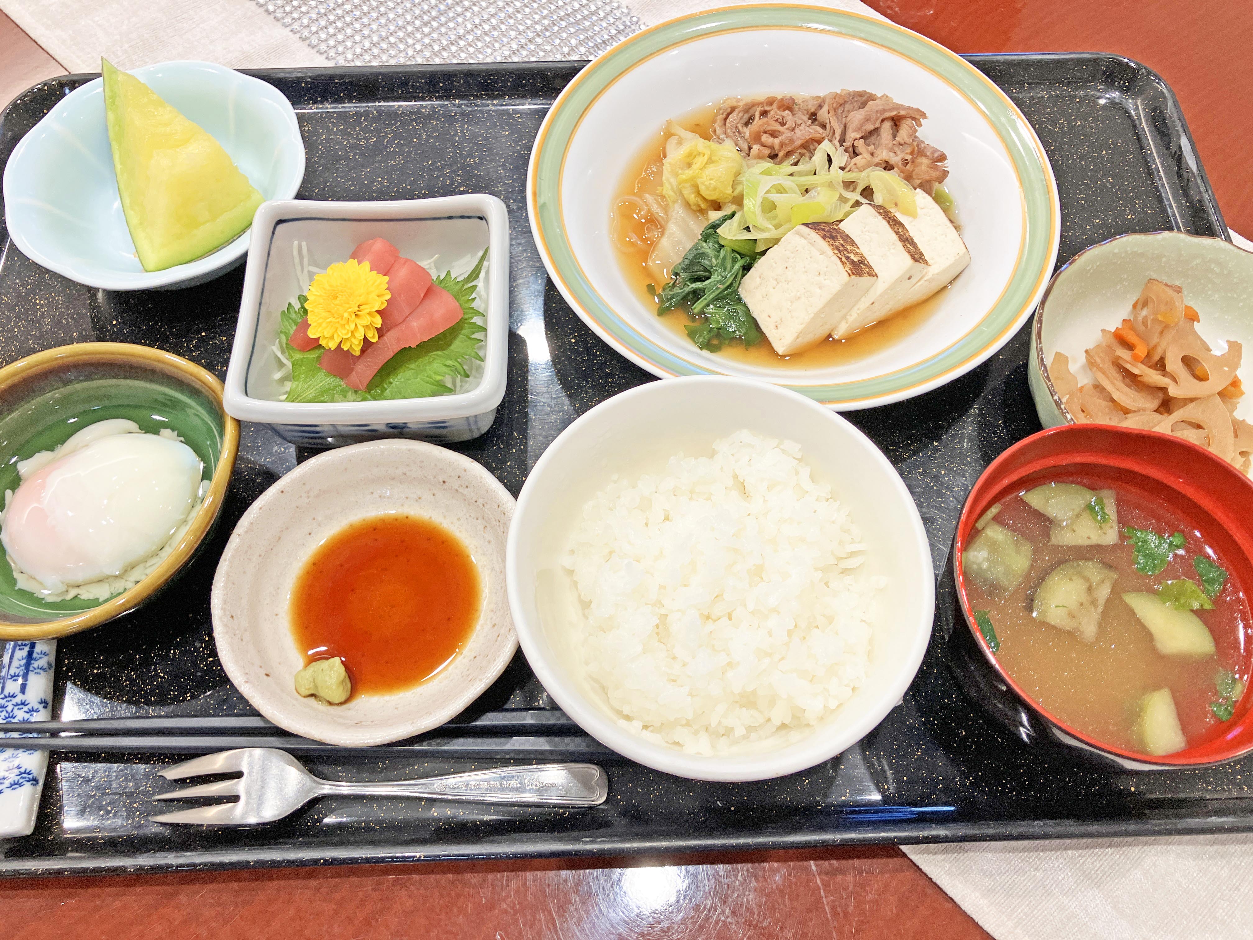 お誕生日の特別なランチ