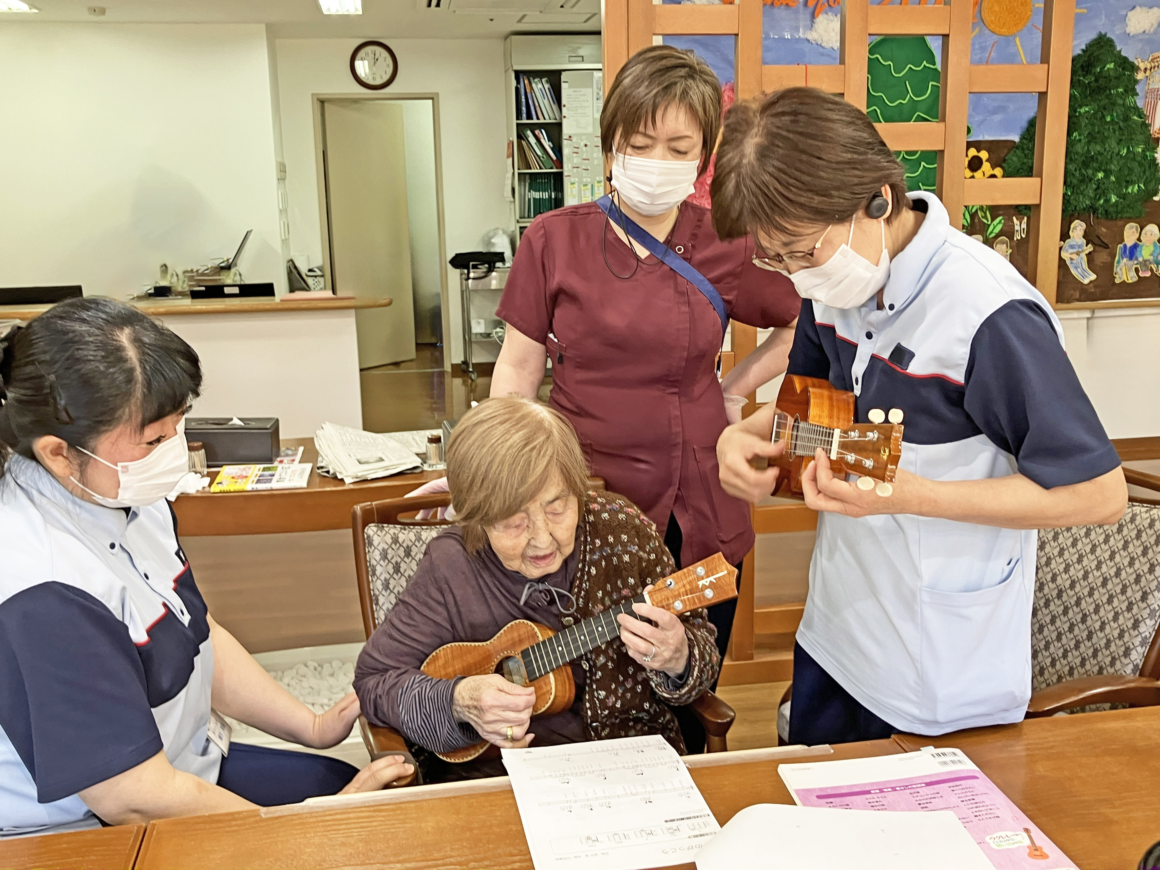 ウクレレの練習会