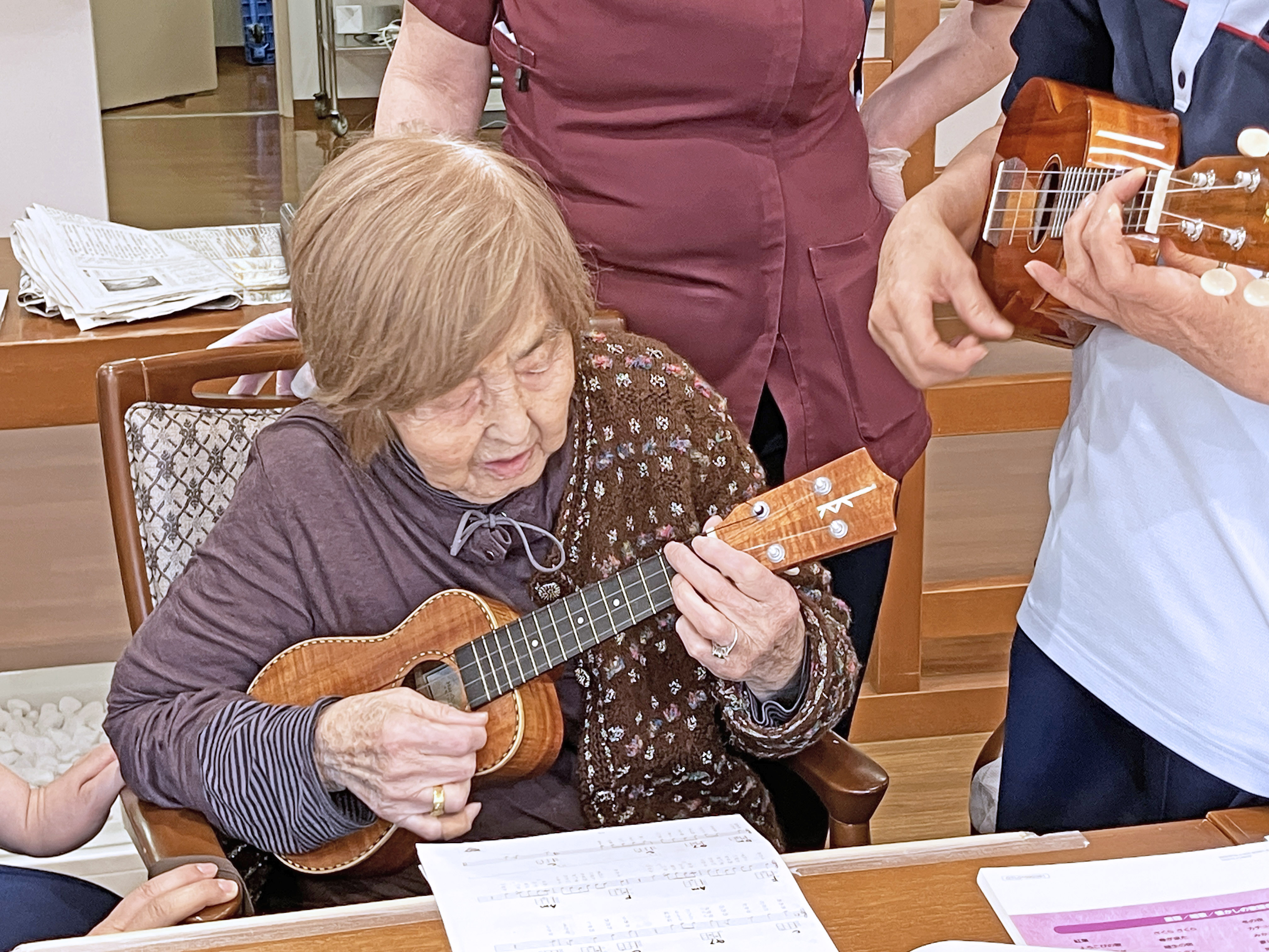 ウクレレの練習会