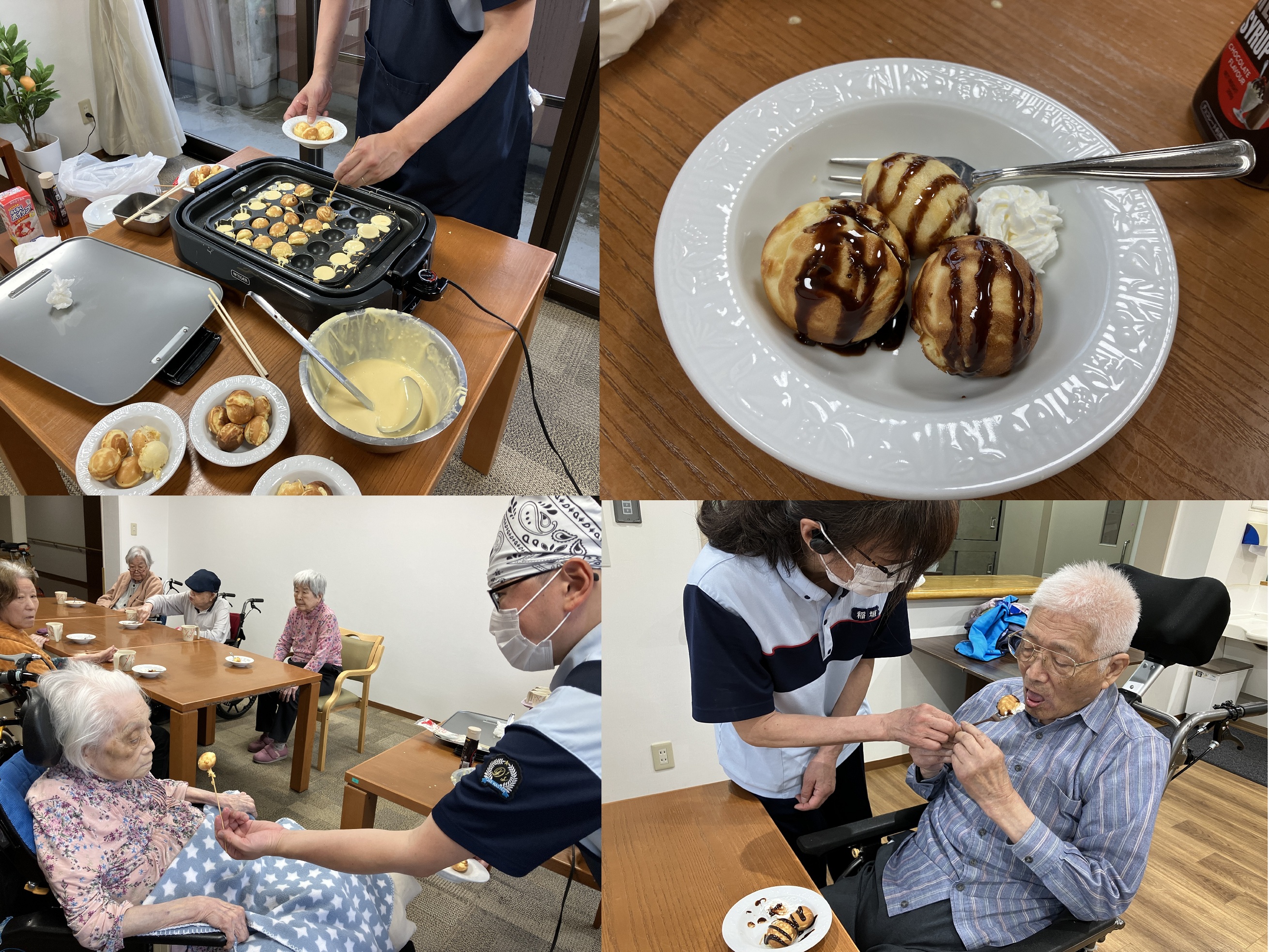 3階おやつレクリエーション