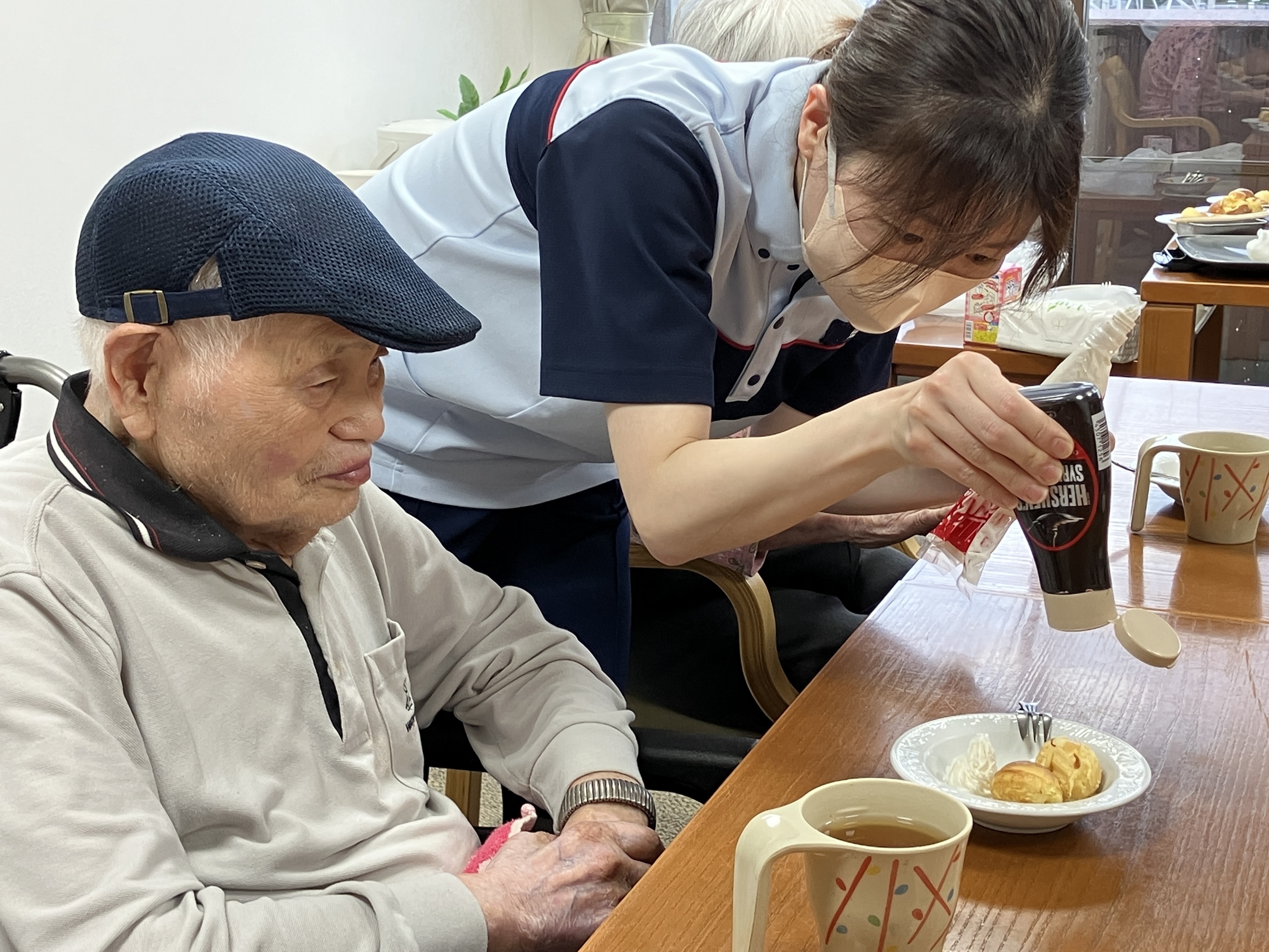3階おやつレクリエーション