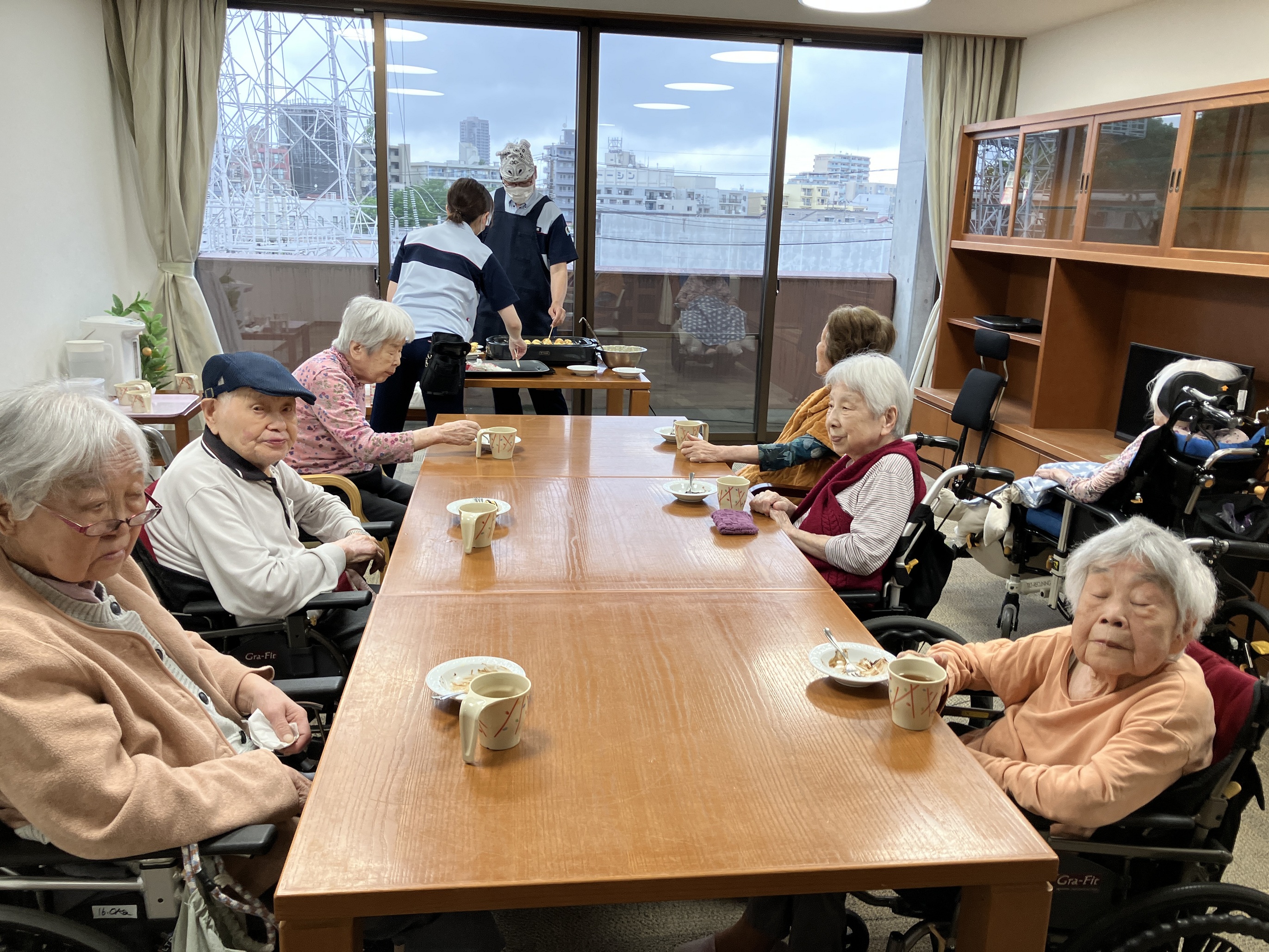 3階おやつレクリエーション