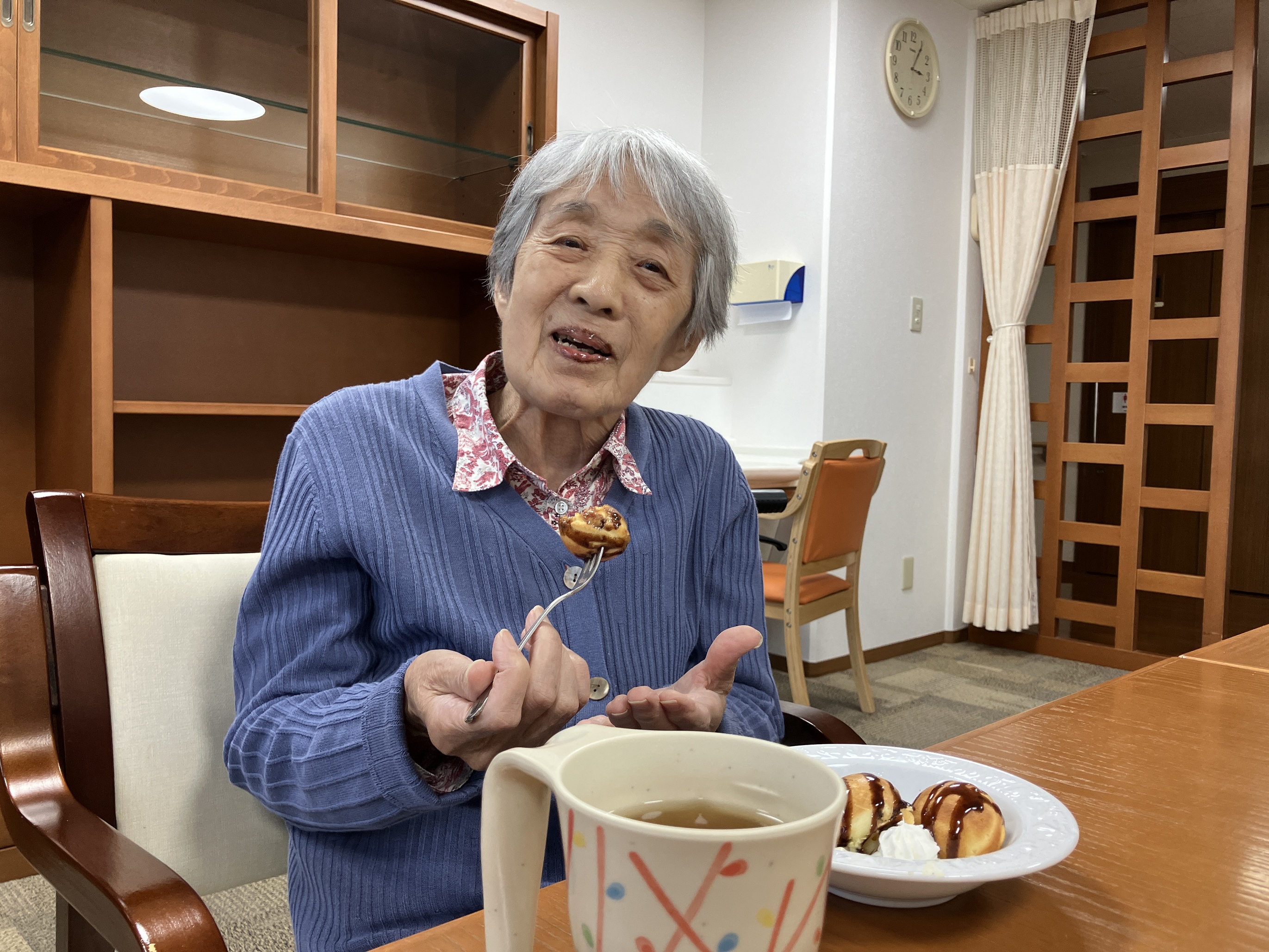 3階おやつレクリエーション