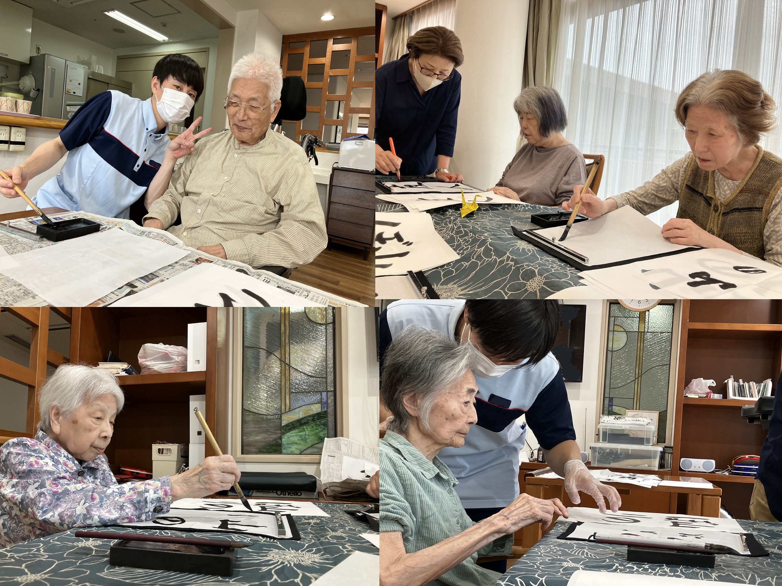 6月の書道サークル