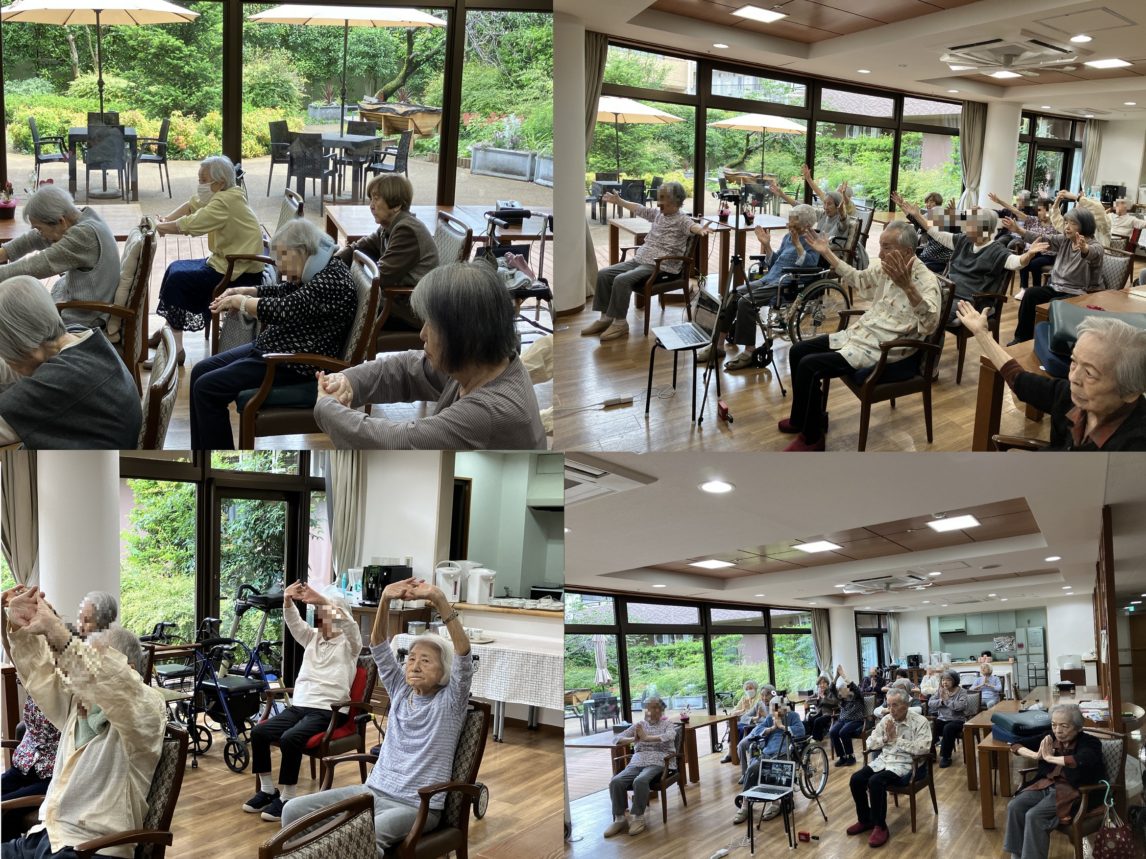 椅子ヨガ現地開催