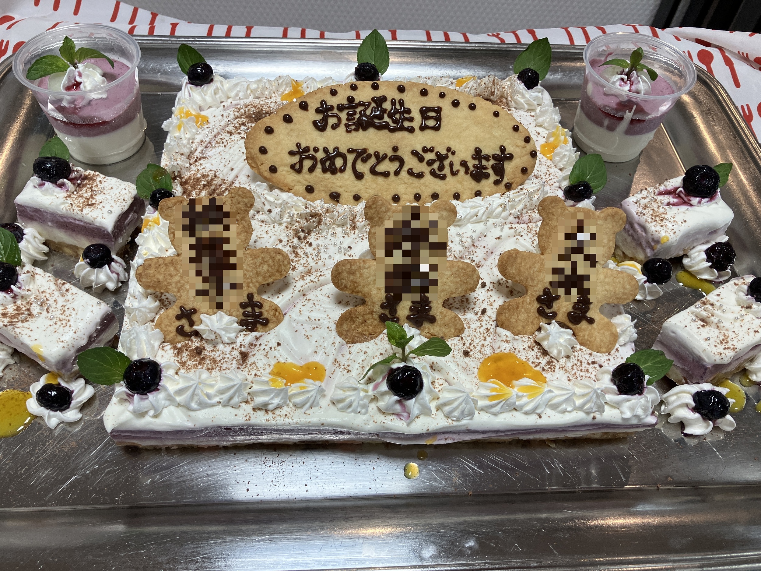 6月のお誕生日特別ランチ＆ケーキ