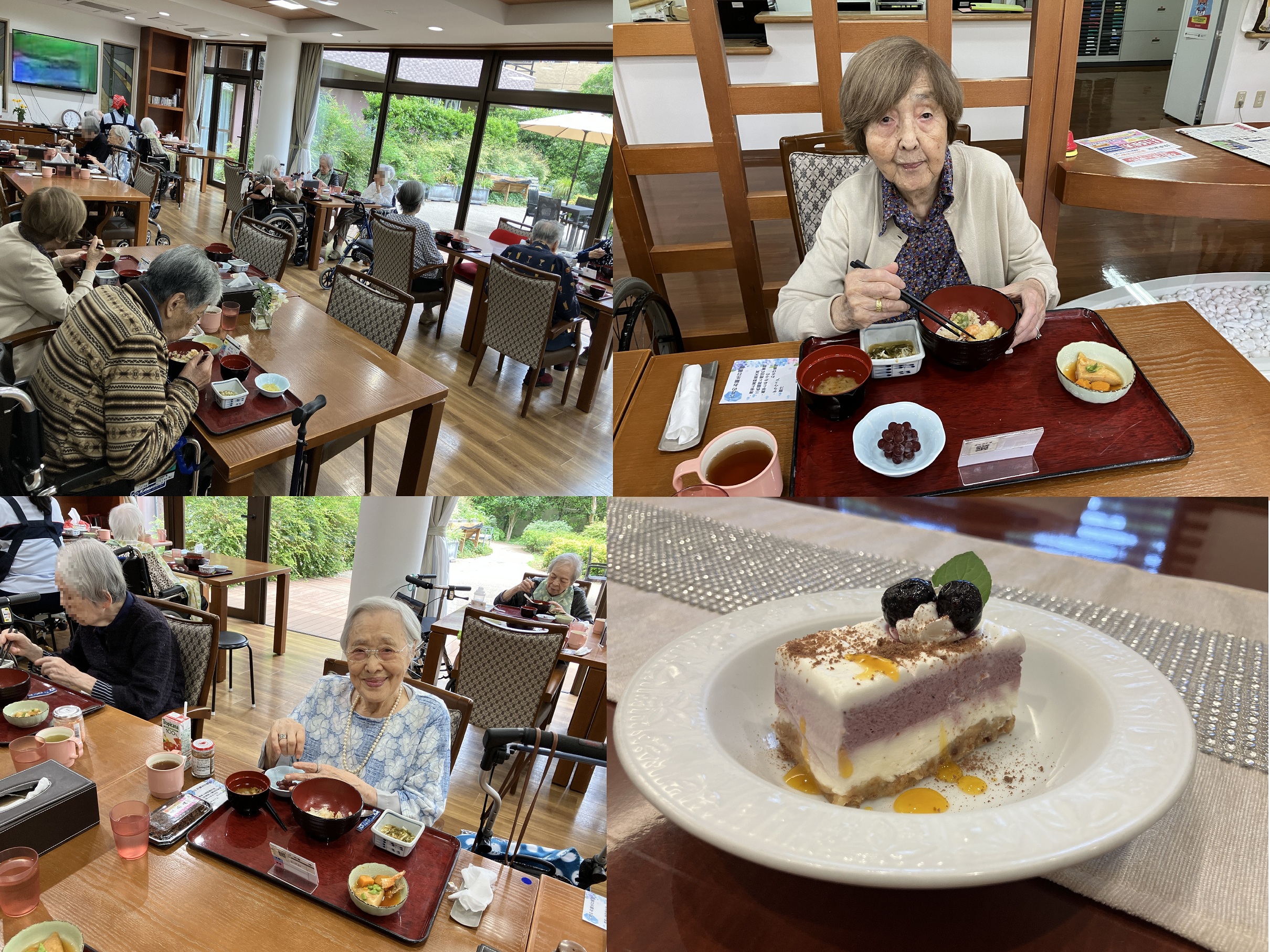 6月のお誕生日特別ランチ＆ケーキ