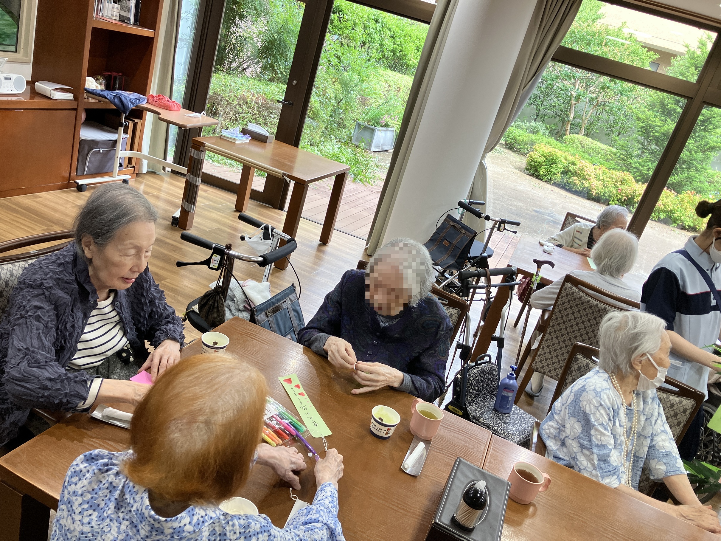 短冊に願いを込めて