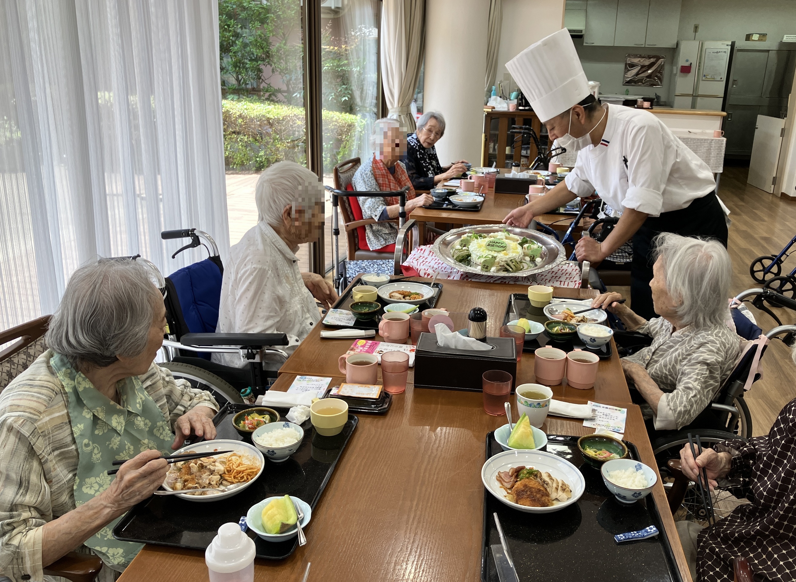 7月のお誕生日ランチ＆ケーキ