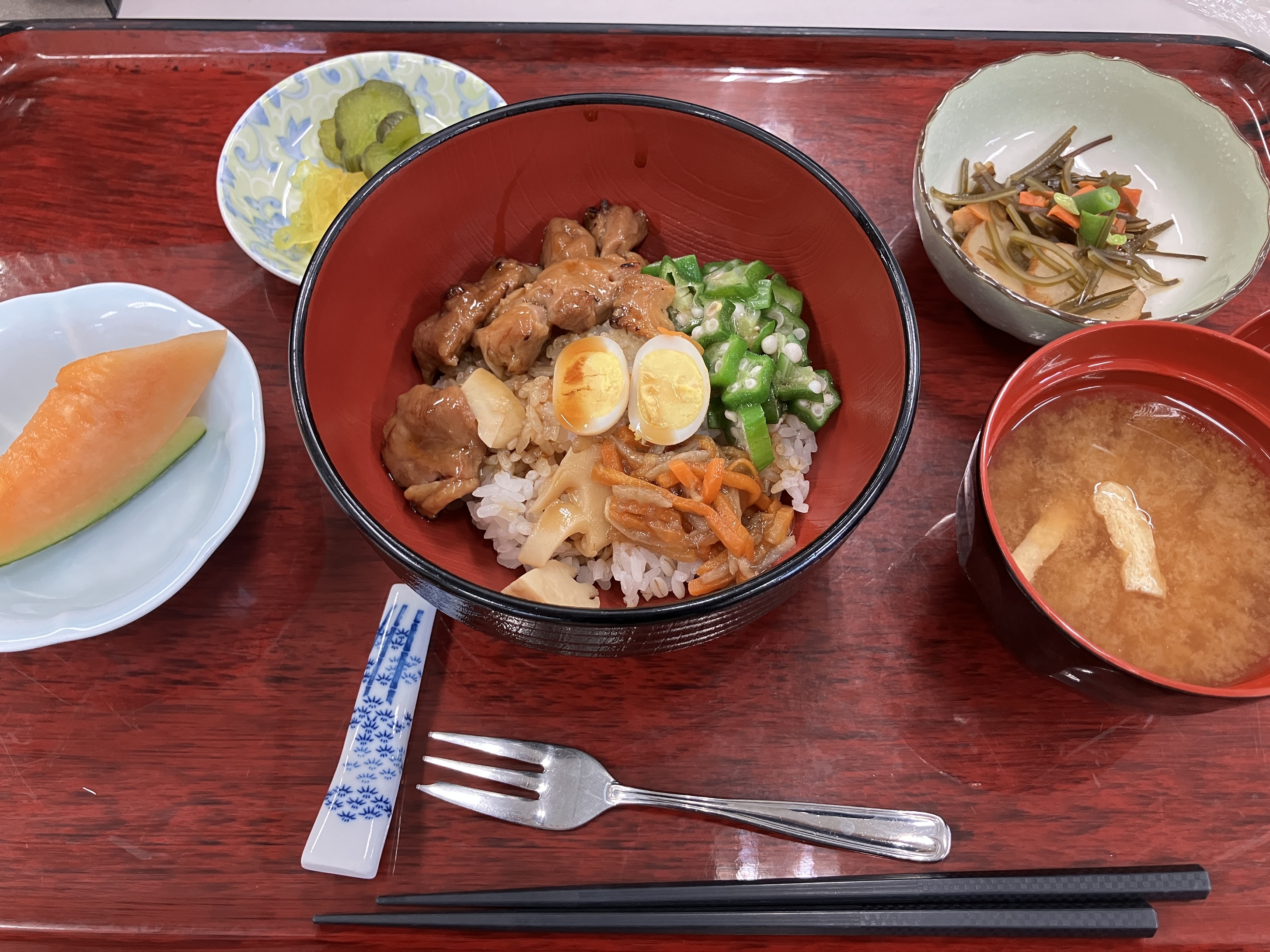 山の日の特別ランチ