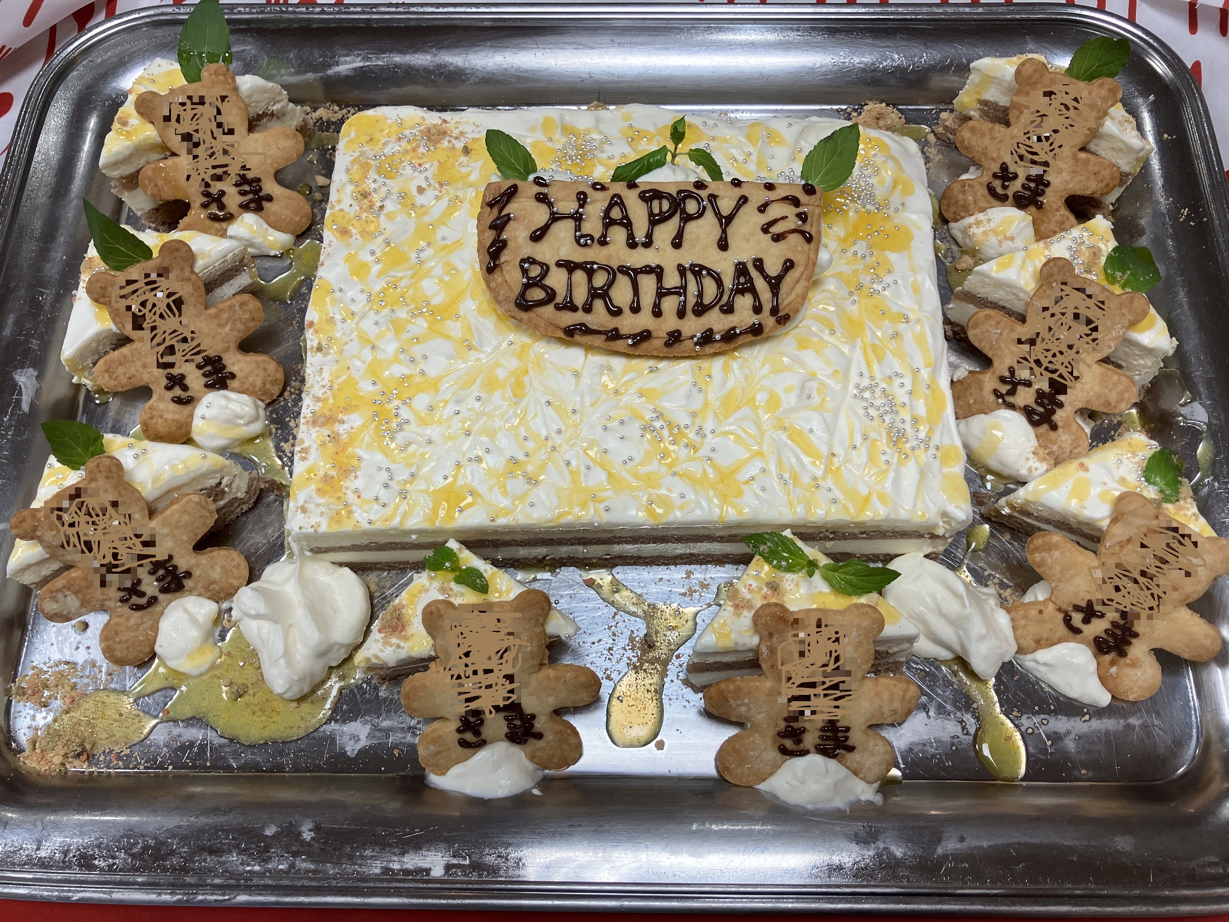 8月のお誕生日ランチ＆ケーキ
