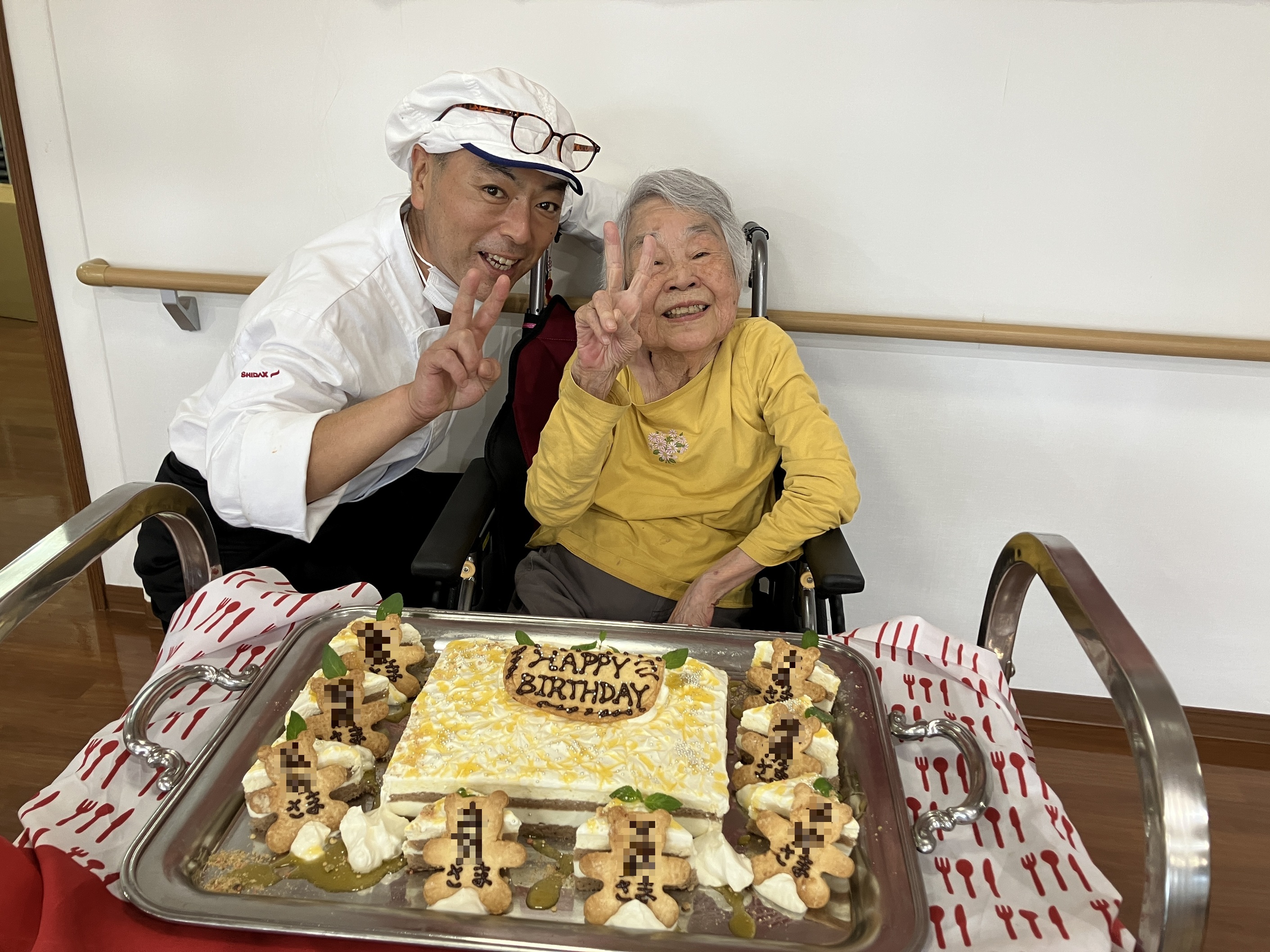 8月のお誕生日ランチ＆ケーキ