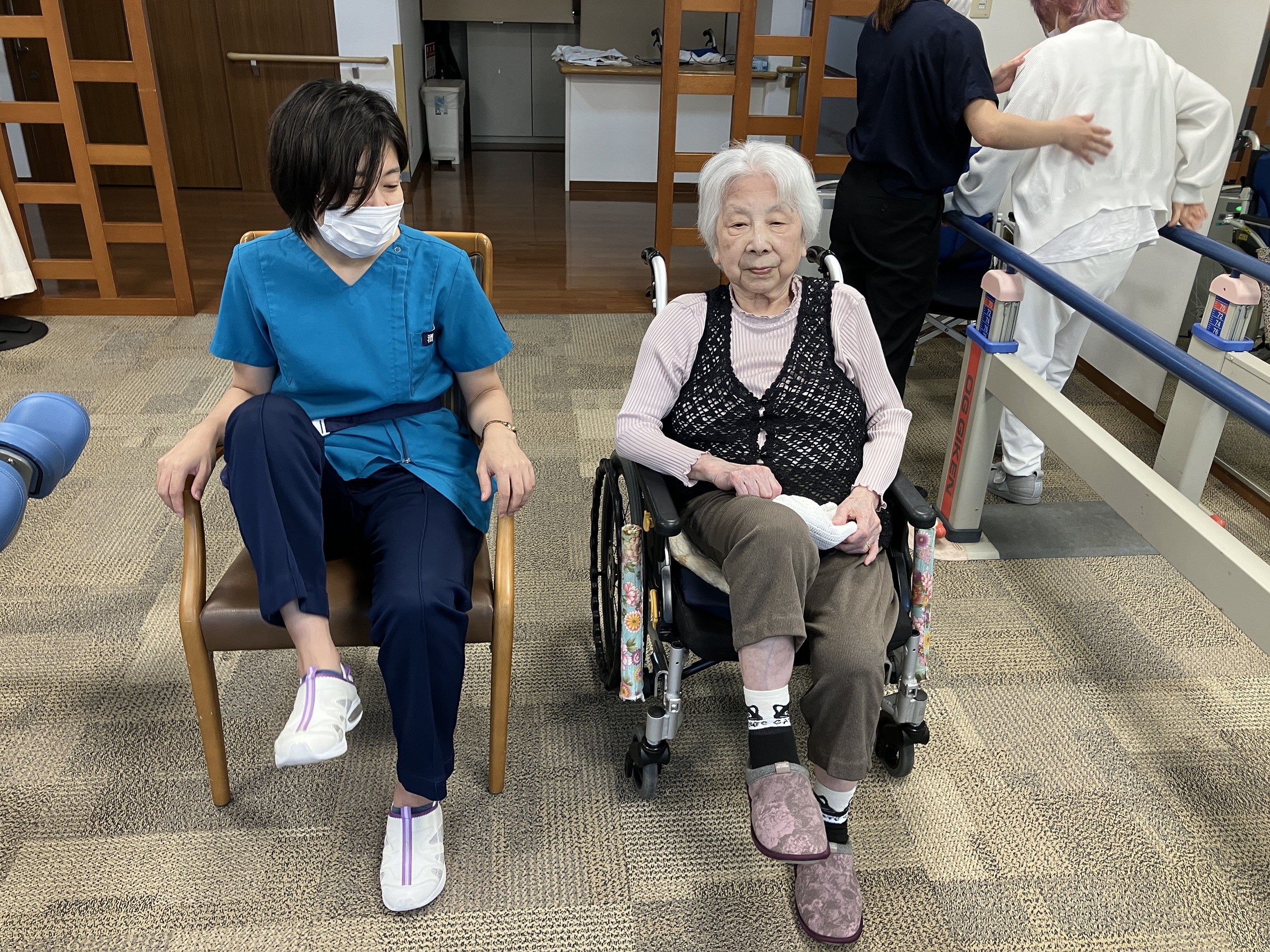 機能訓練指導員(PT・理学療法士)に密着～前編～