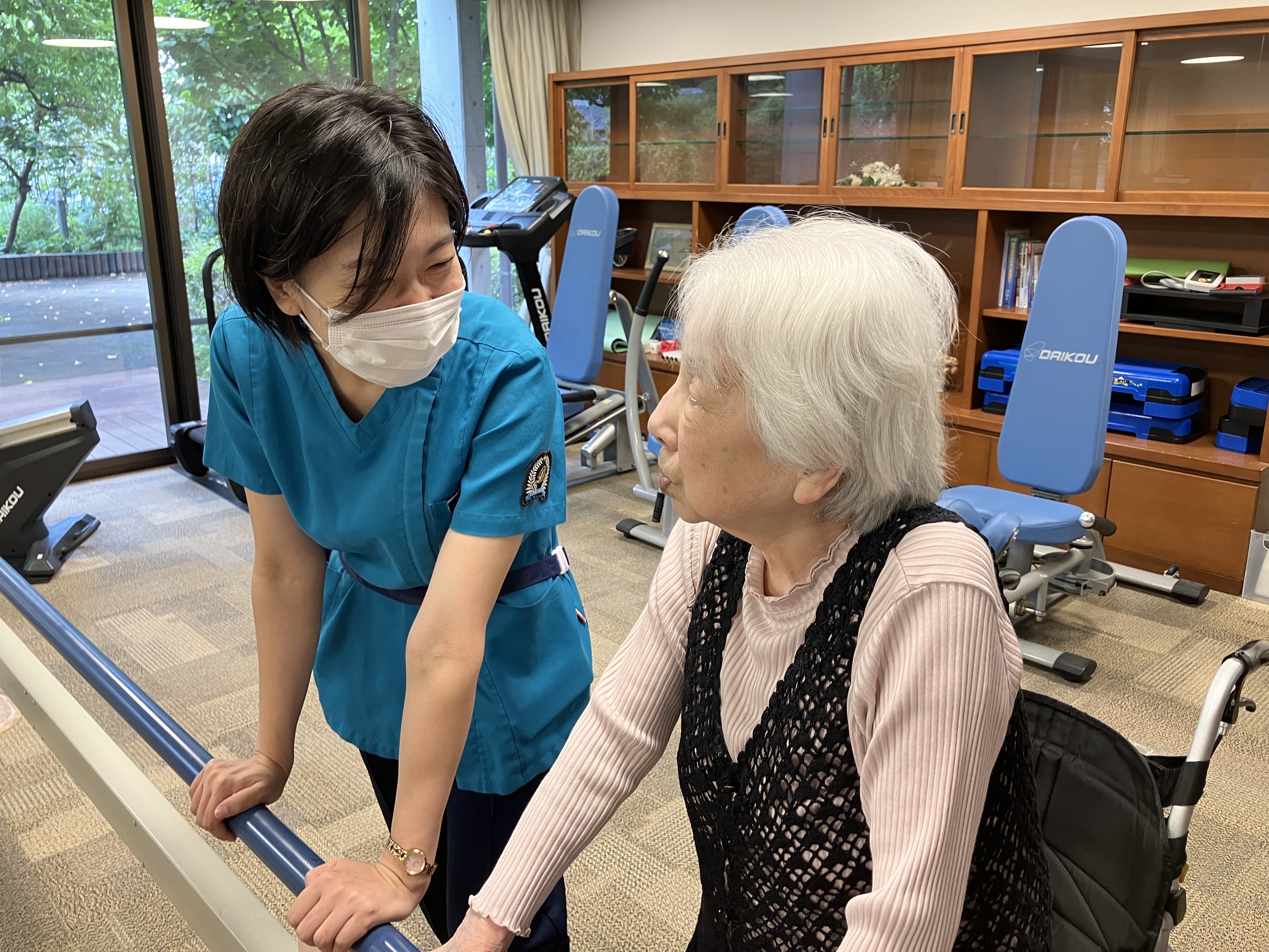 機能訓練指導員(PT・理学療法士)に密着～前編～