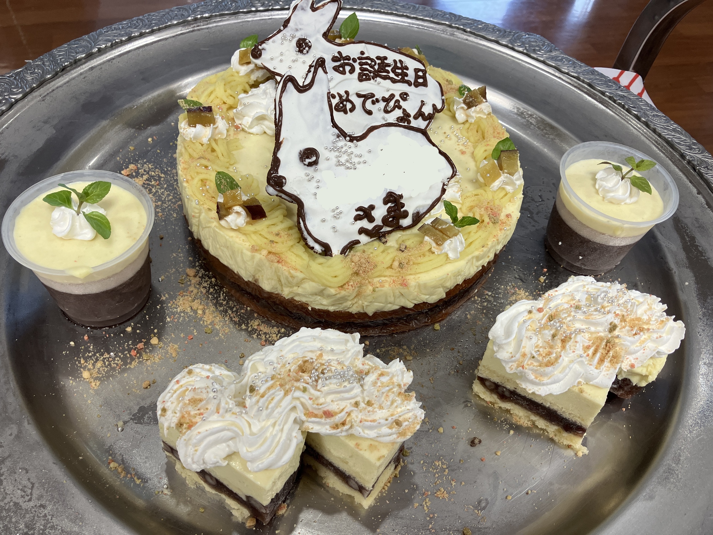 9月のお誕生日ランチ＆ケーキ