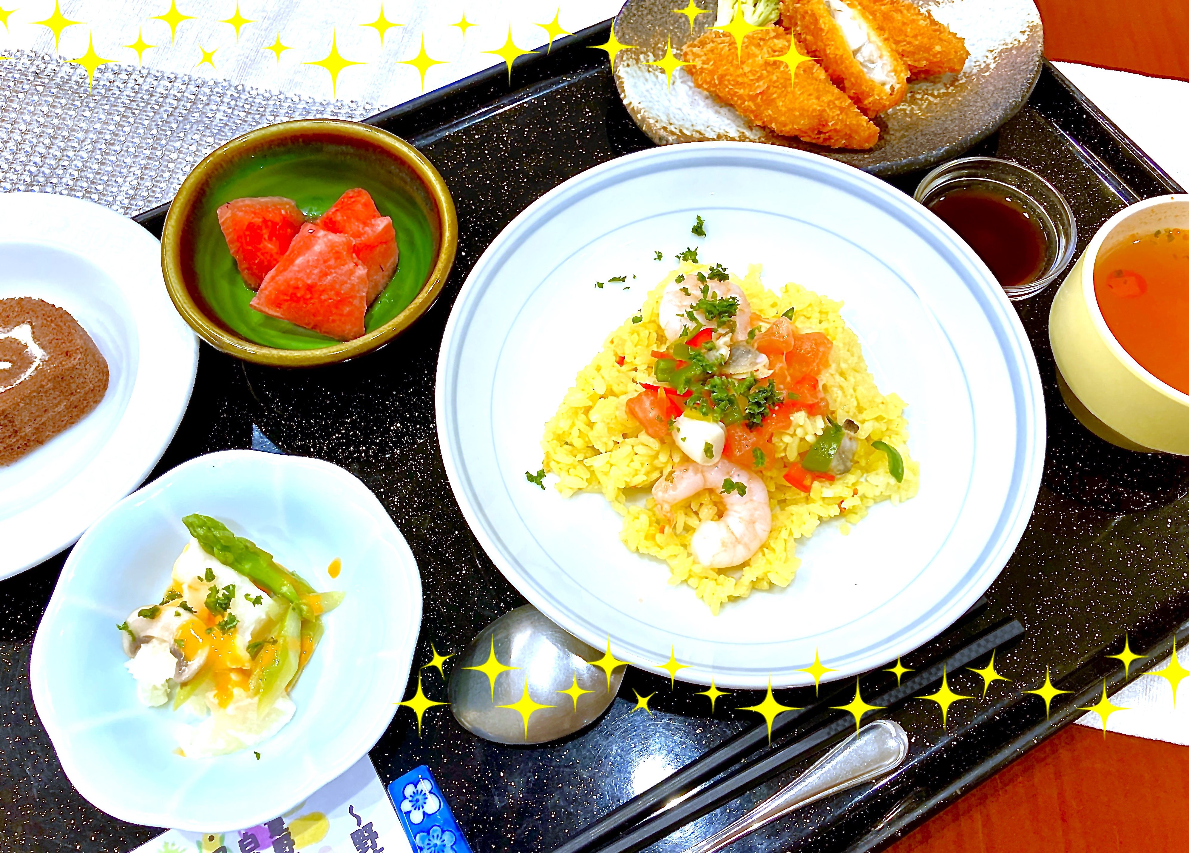 野菜の日のランチメニュー