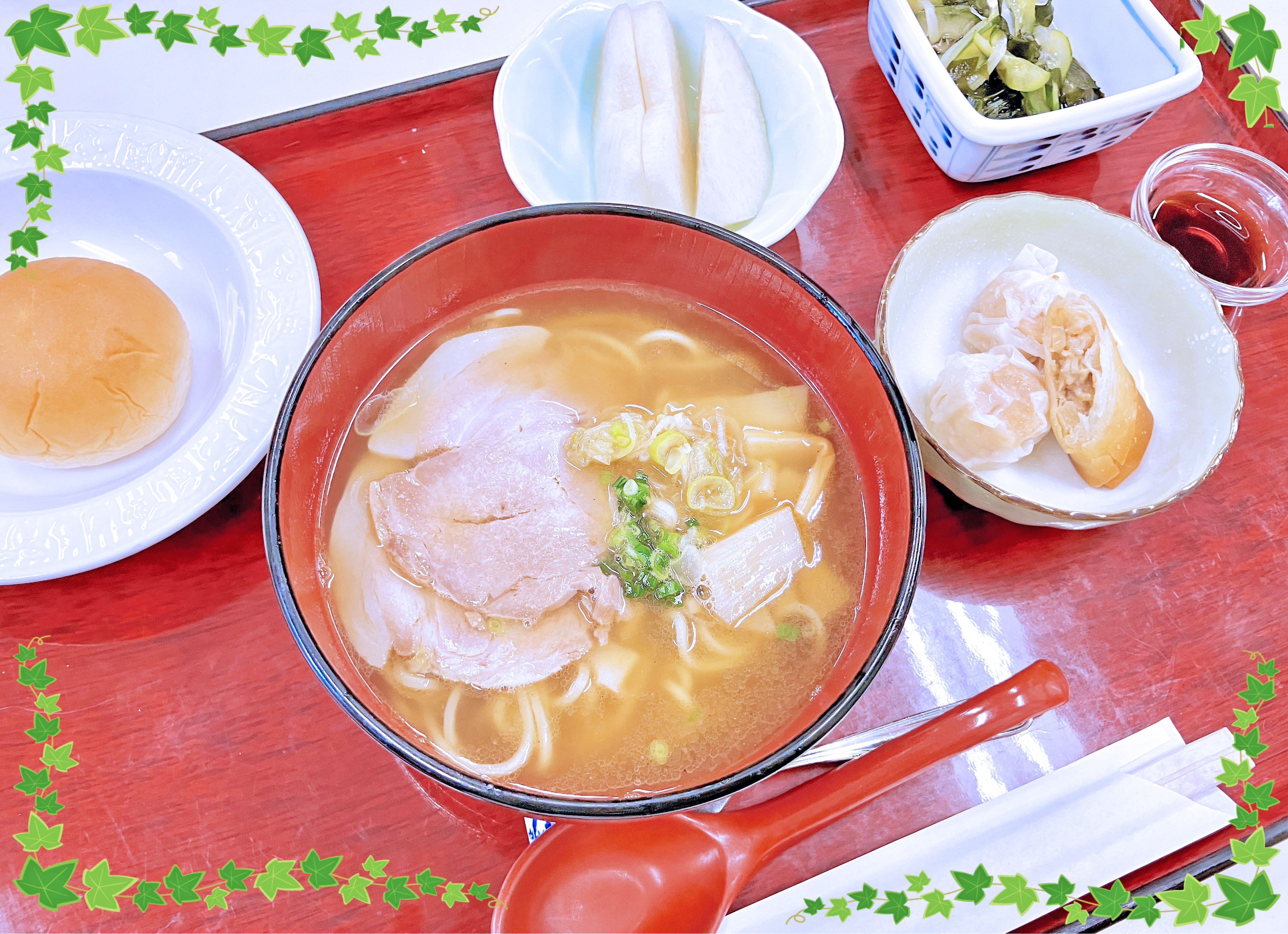 フェアメニュー～豚骨ラーメン～