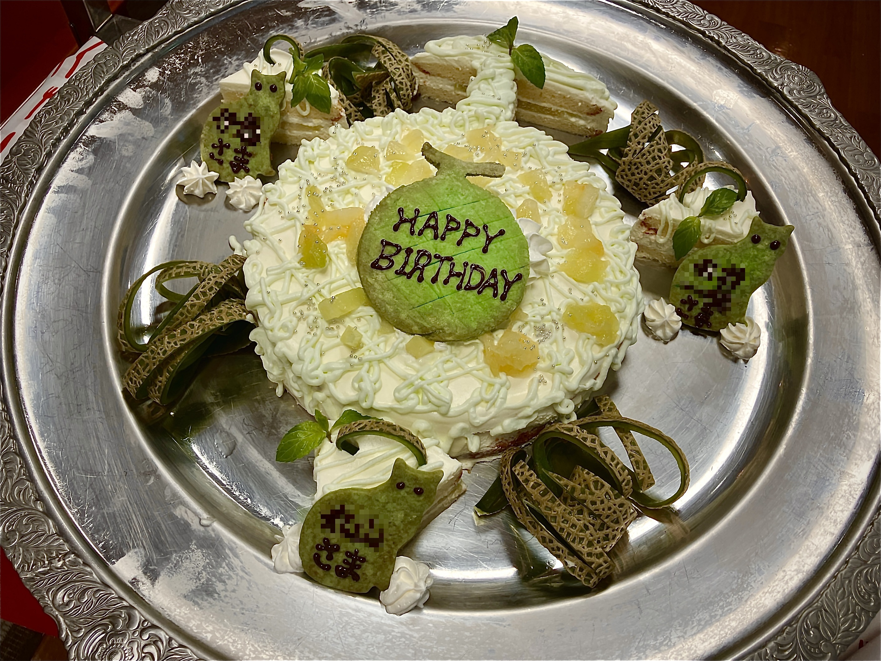 7月のお誕生日ランチ＆ケーキ