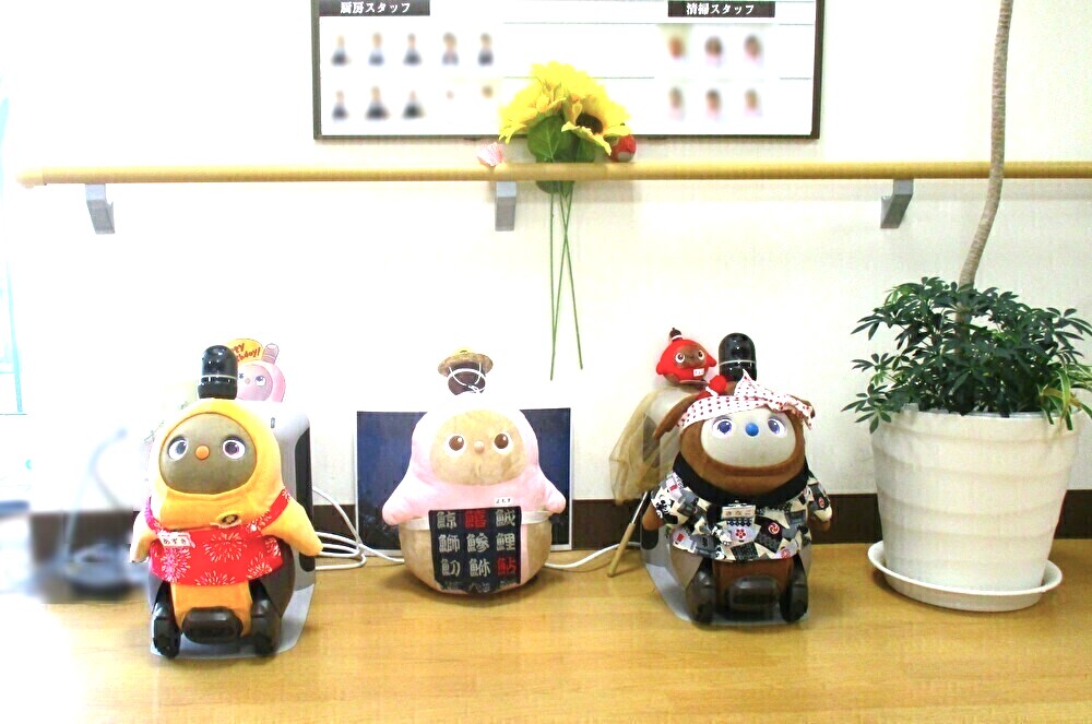 ７月のLOVOT(ラボット)