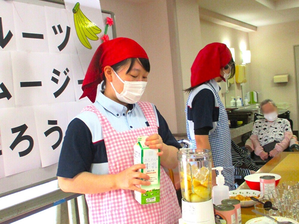 スムージー作り