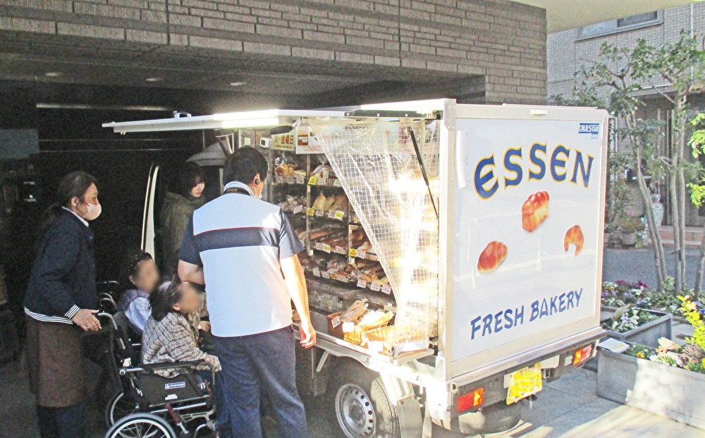 パンの移動販売