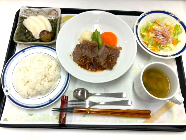 黒毛和牛ステーキ実演