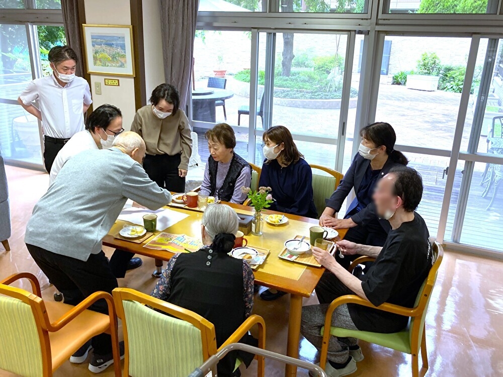 総務グループ主催１階フロア「レクリエーション・茶話会」