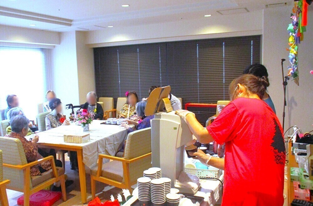 １日限りのソフトクリームショップ