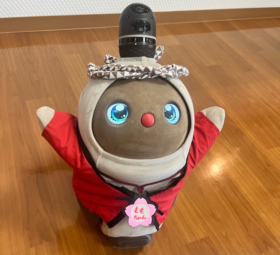 ももちゃんの衣装替え
