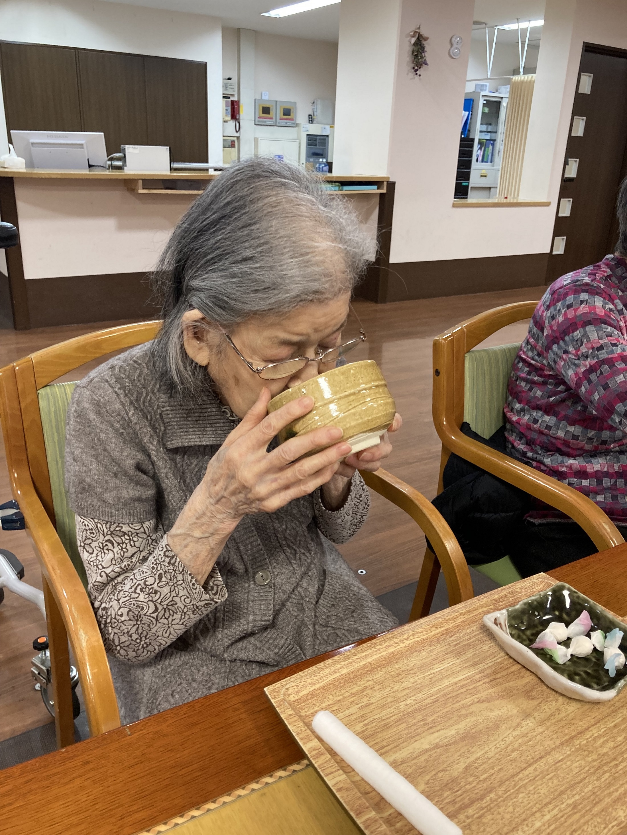 スタッフによるお茶会