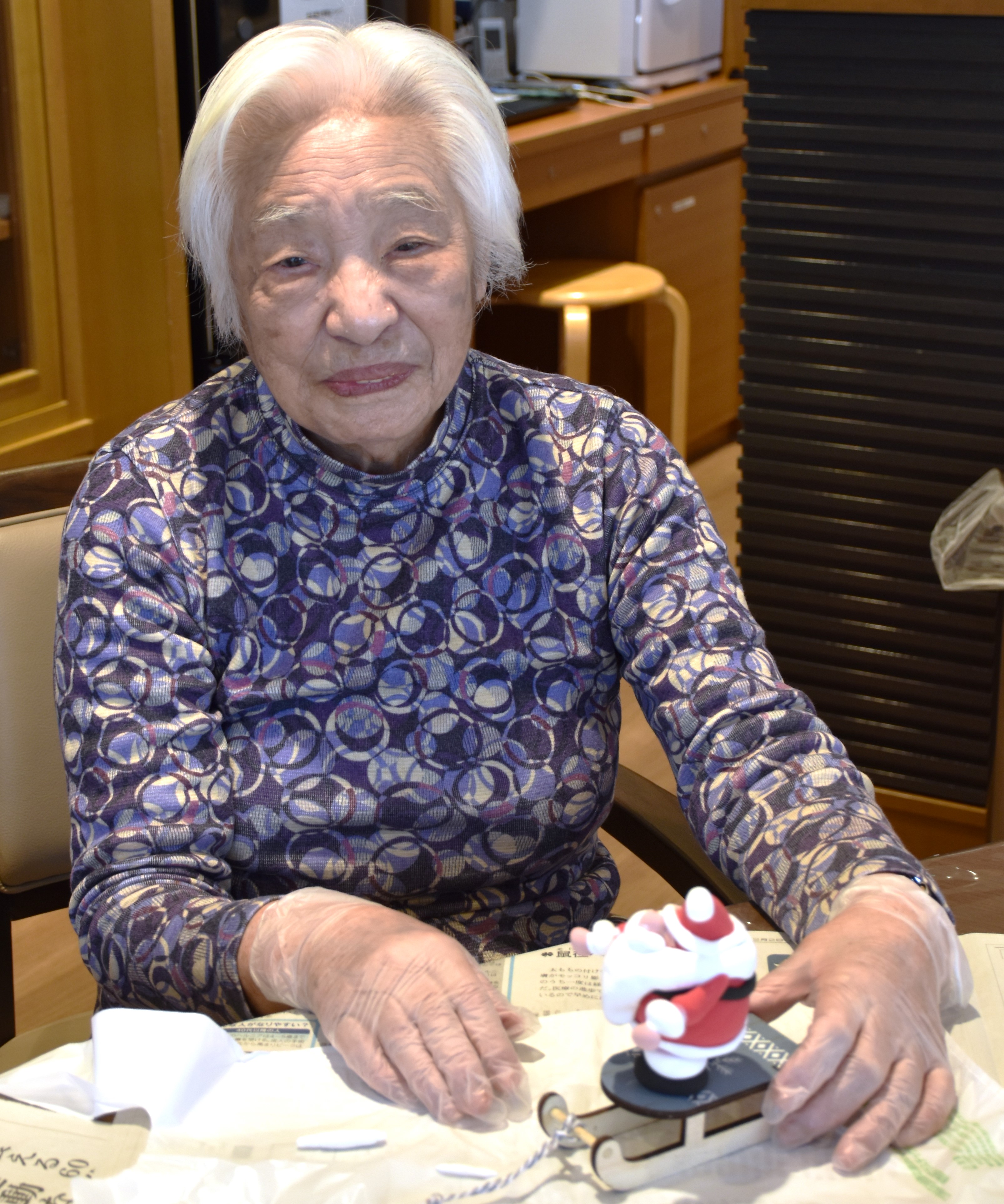 季節の粘土細工作り
