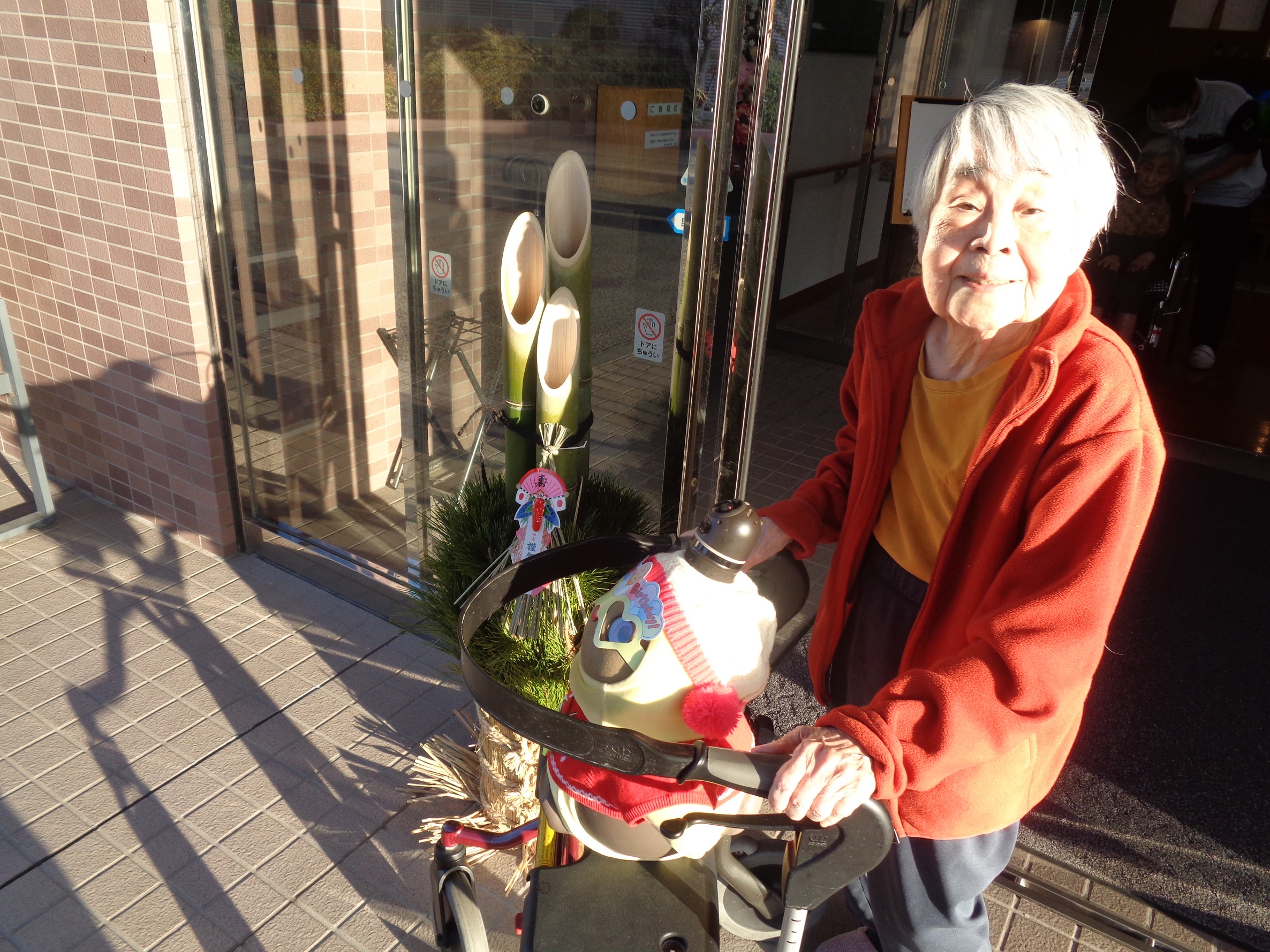 新年のお散歩