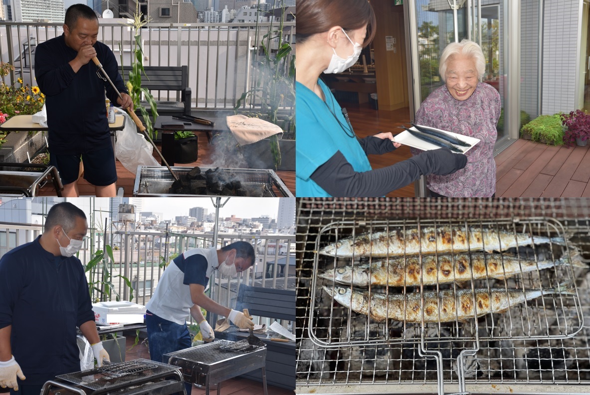 ２０２３年秋の秋刀魚祭り