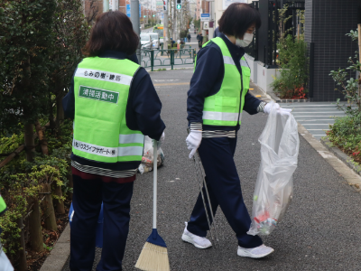 町内会の清掃