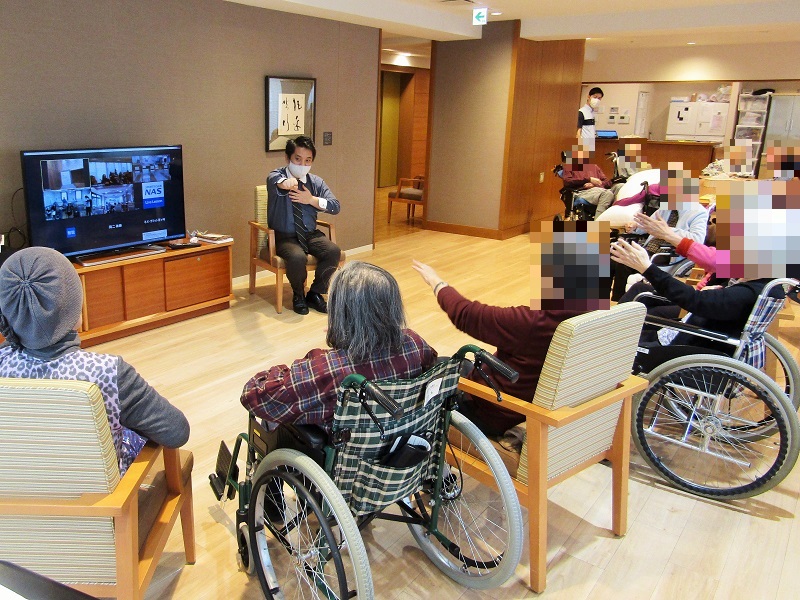 12月3日　NASオンライン体操