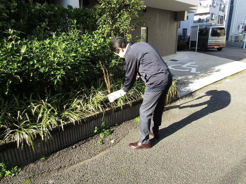 12月7日　12月地域清掃活動