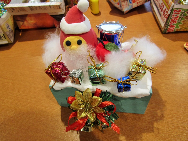 12月20日　クリスマス飾り作り