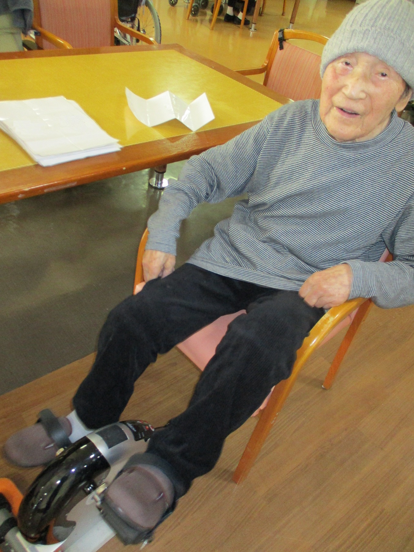 自転車こぎ、快調です