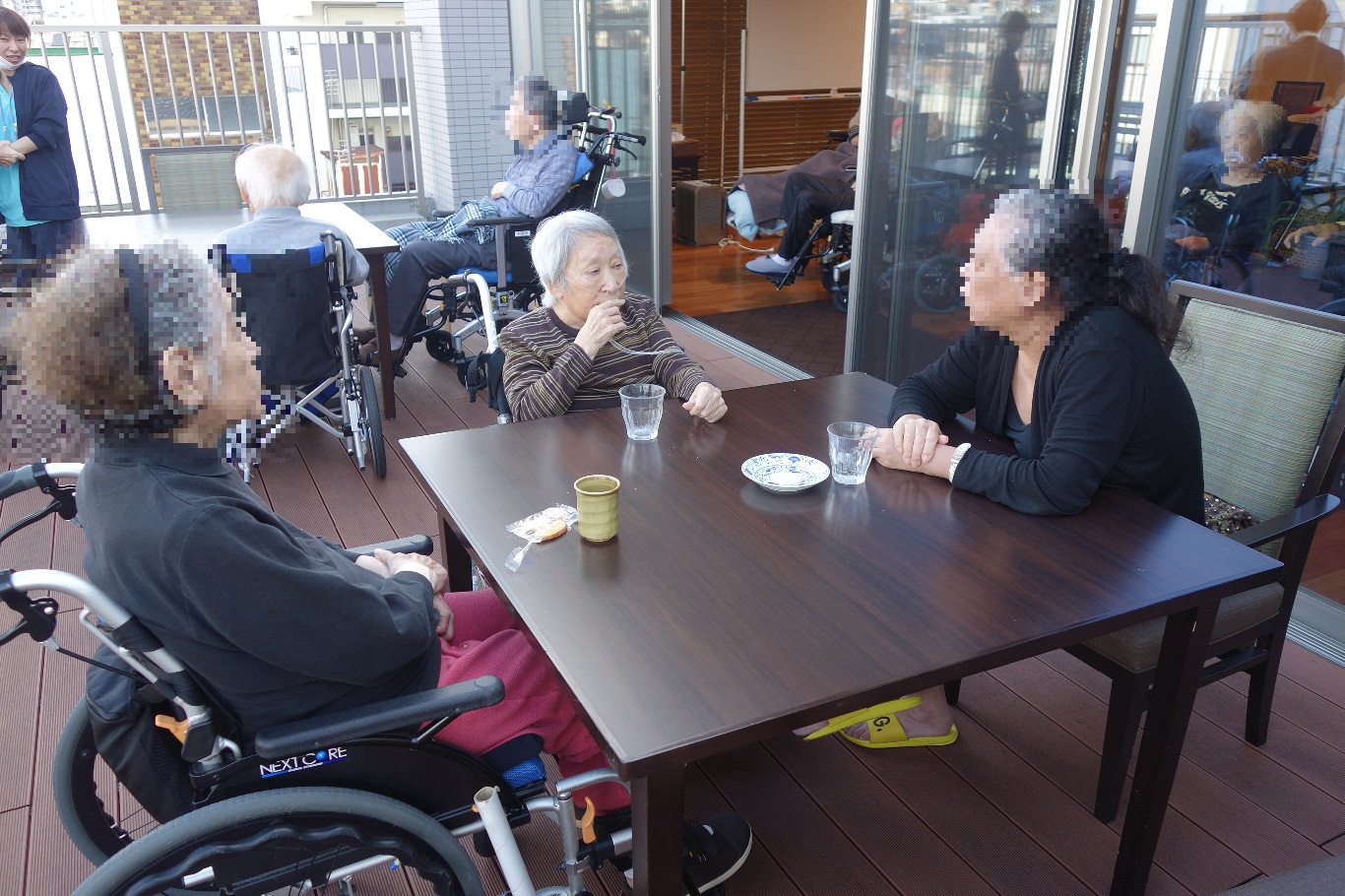 11月10日　梅シロップでお茶会　開催しました。