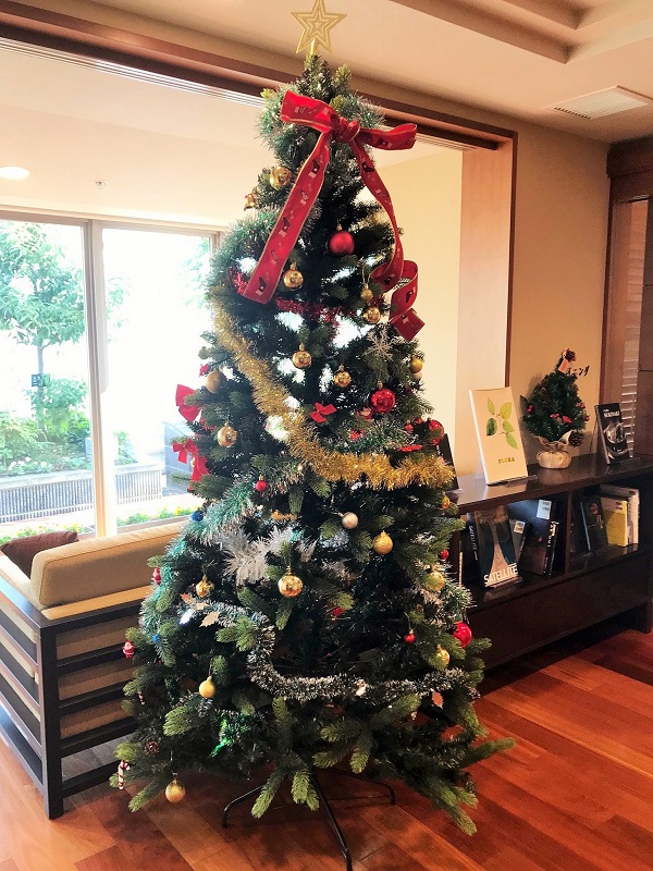 11月18日　クリスマスツリー飾りつけ