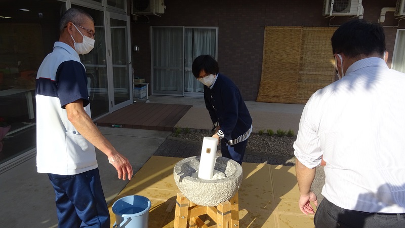 餅つき