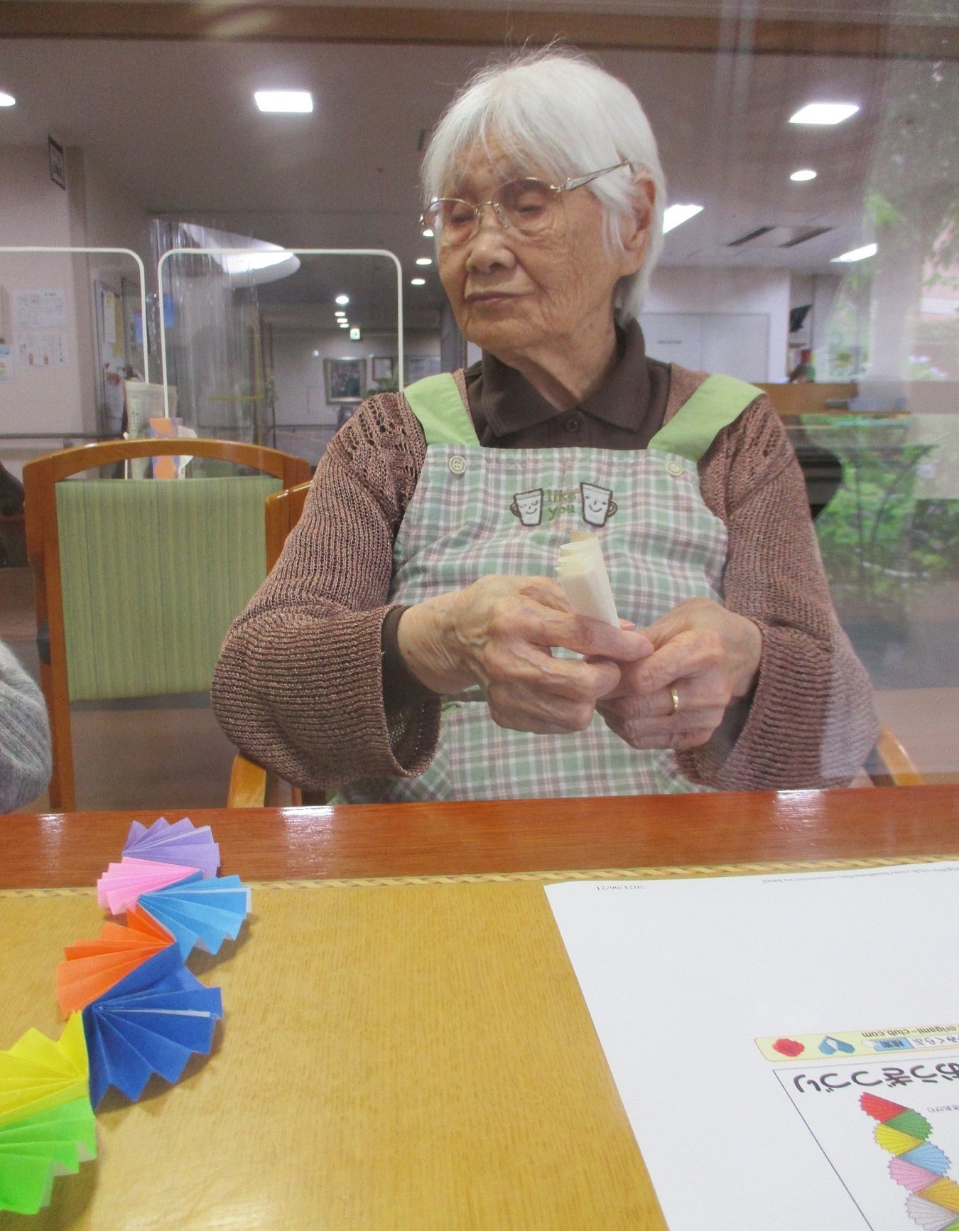 季節の折りがみ～七夕～